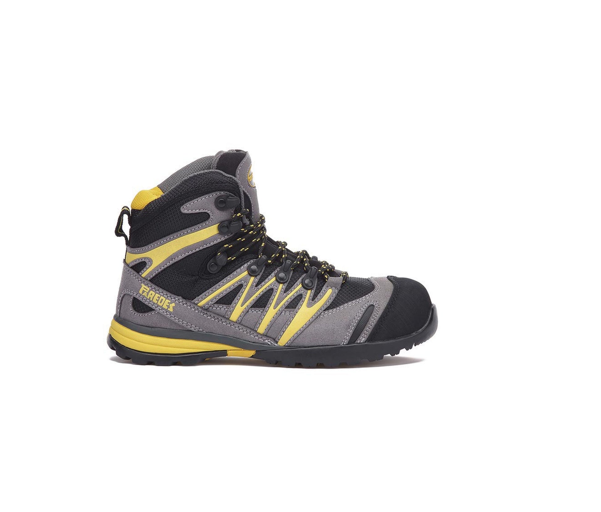 Bottines de Sécurité Sans Métal - Grey/black/yellow