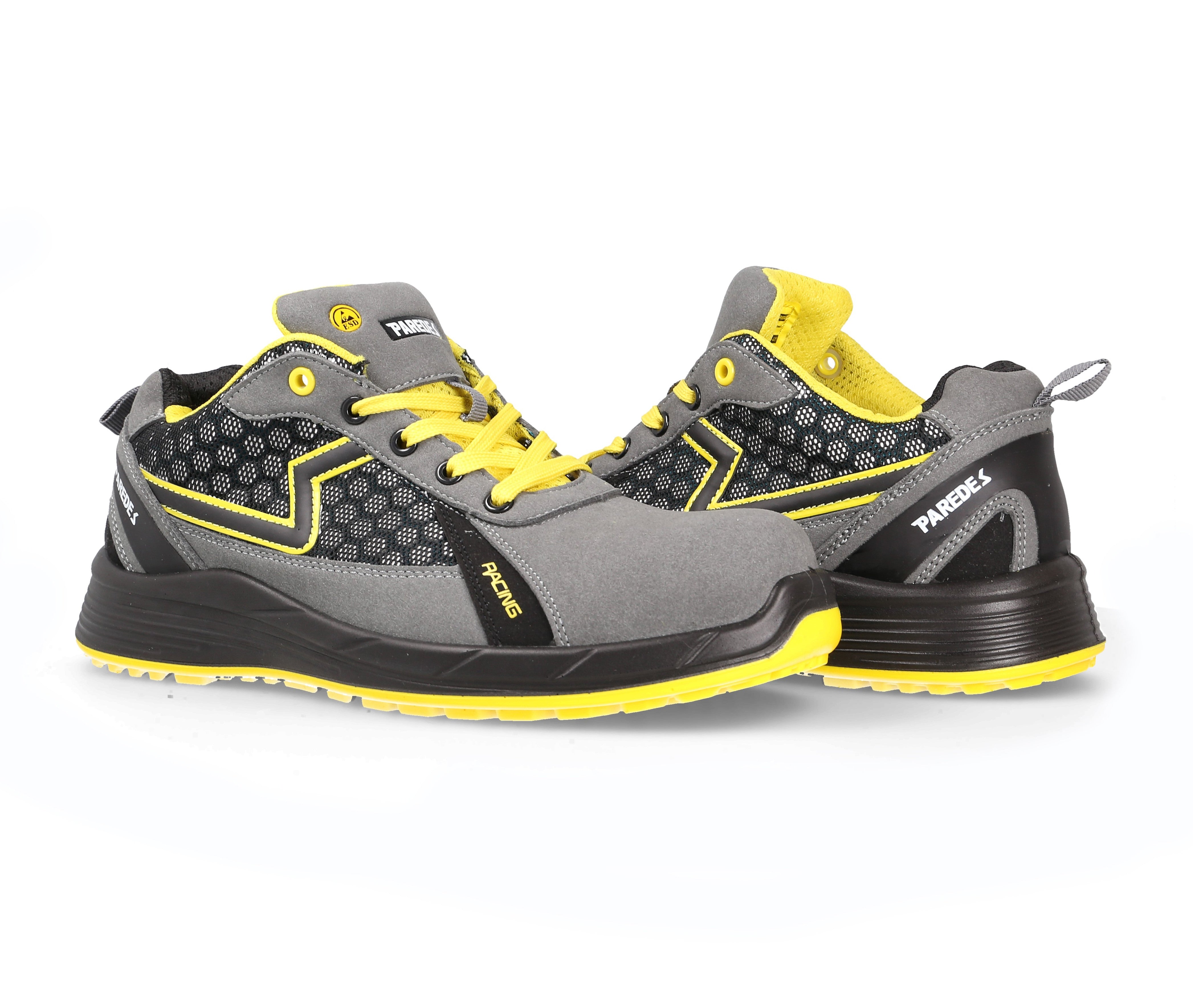 Chaussures Basses de Sécurité - Grey / Yellow