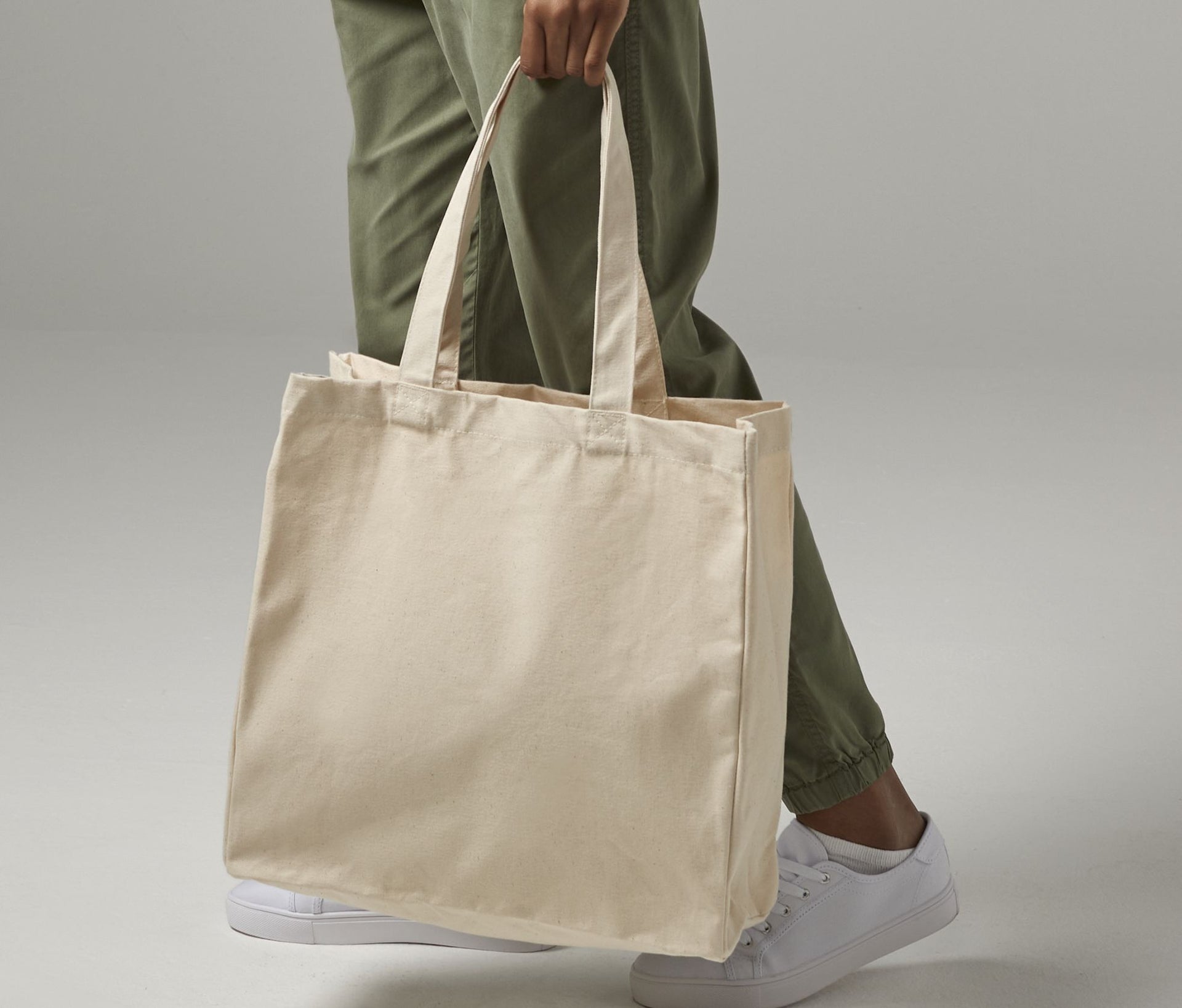 Sac shopping en toile