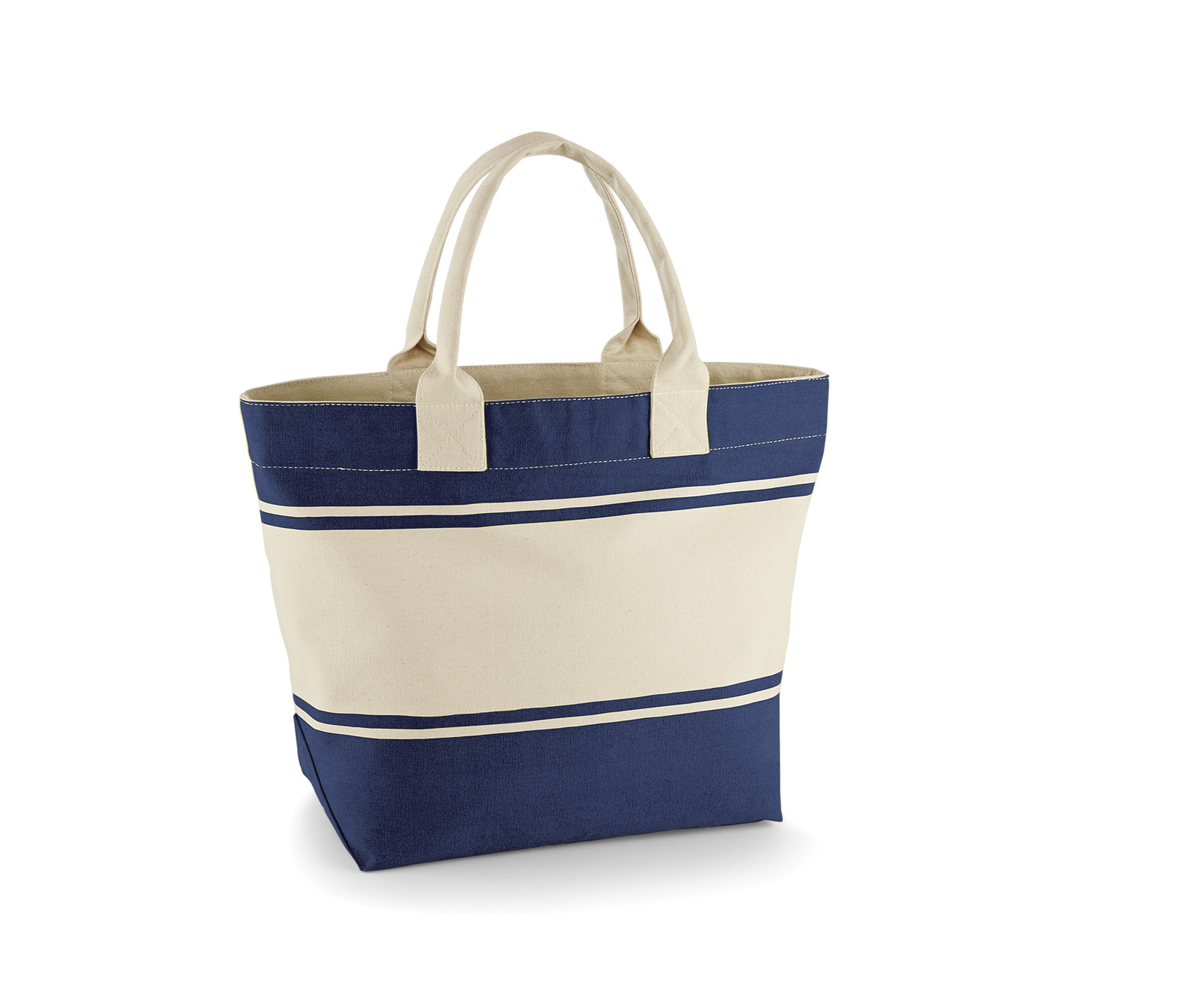 Sac Marin en Toile - Navy/off White