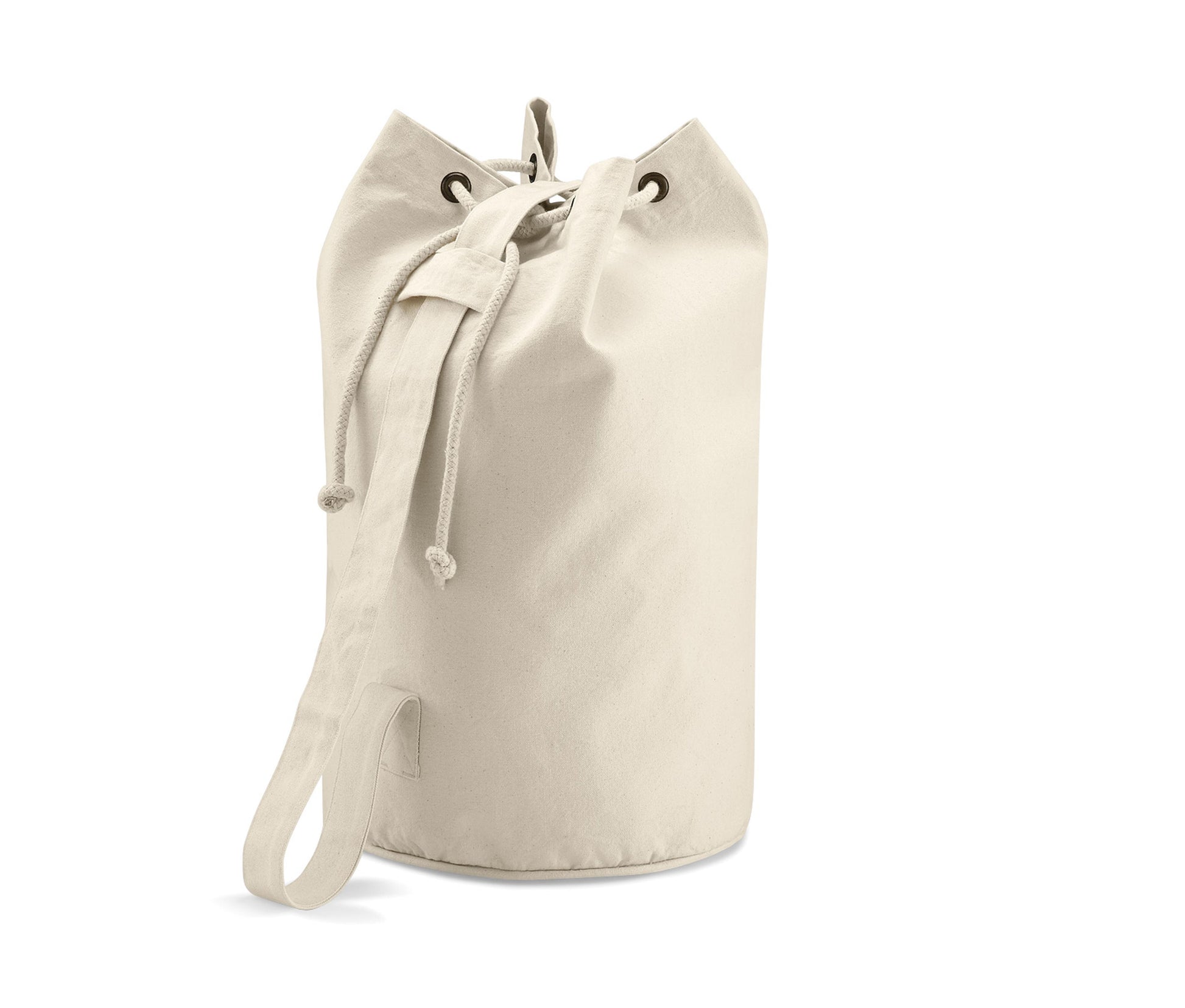 Sac Style Marin en Toile - Off White