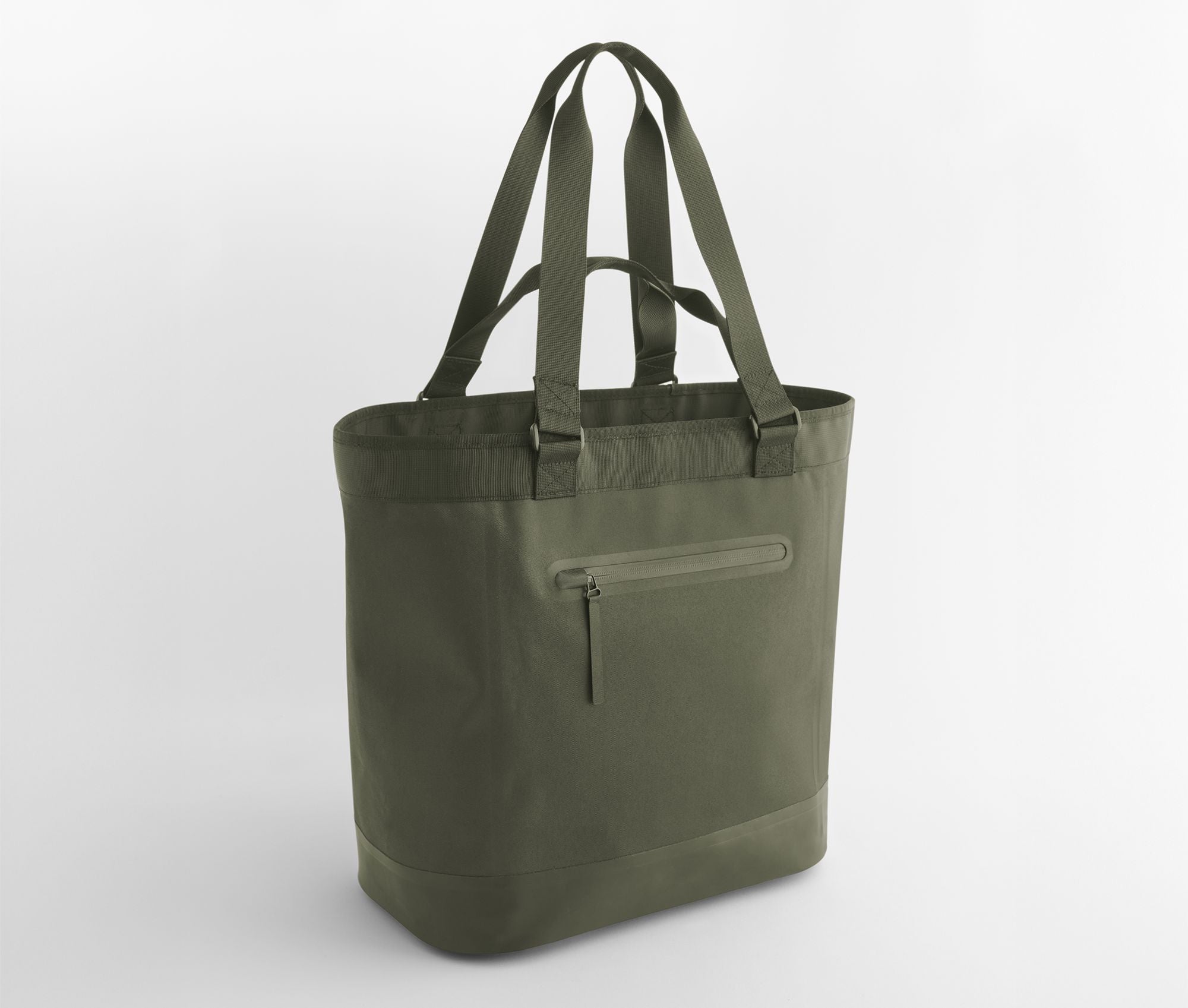 Sac Shopping Étanche - Olive Green