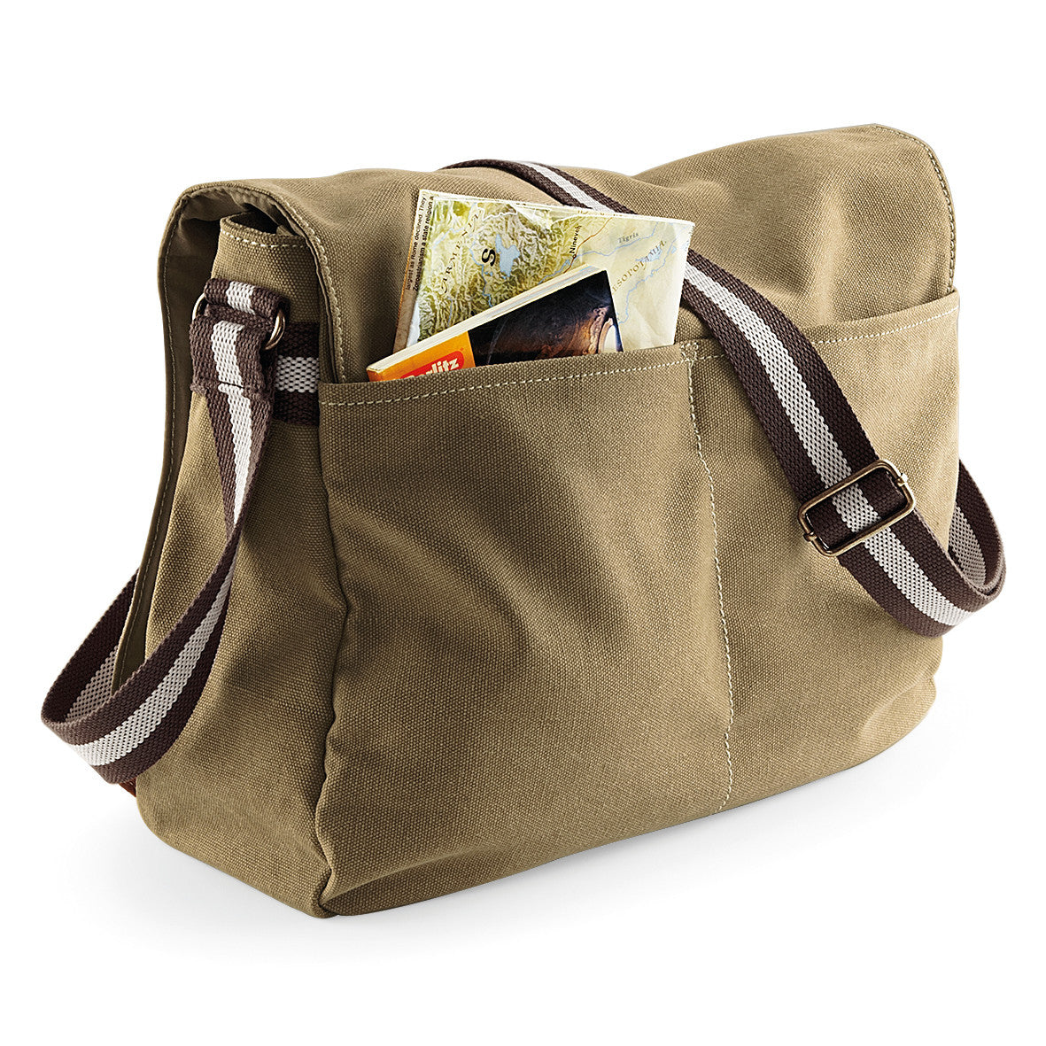 Sac Porte-Documents en Toile - Sahara