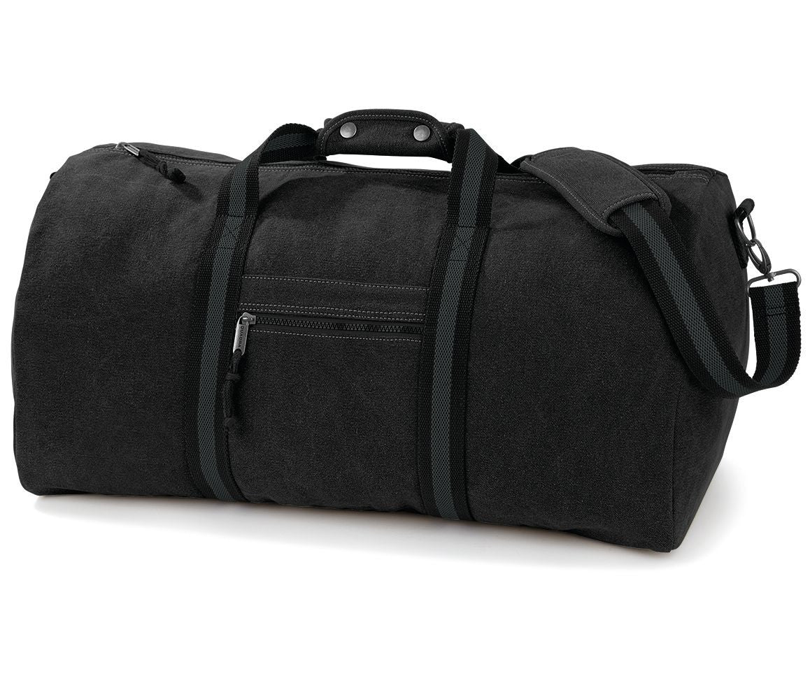 Sac de Voyage en Toile - Vintage Black