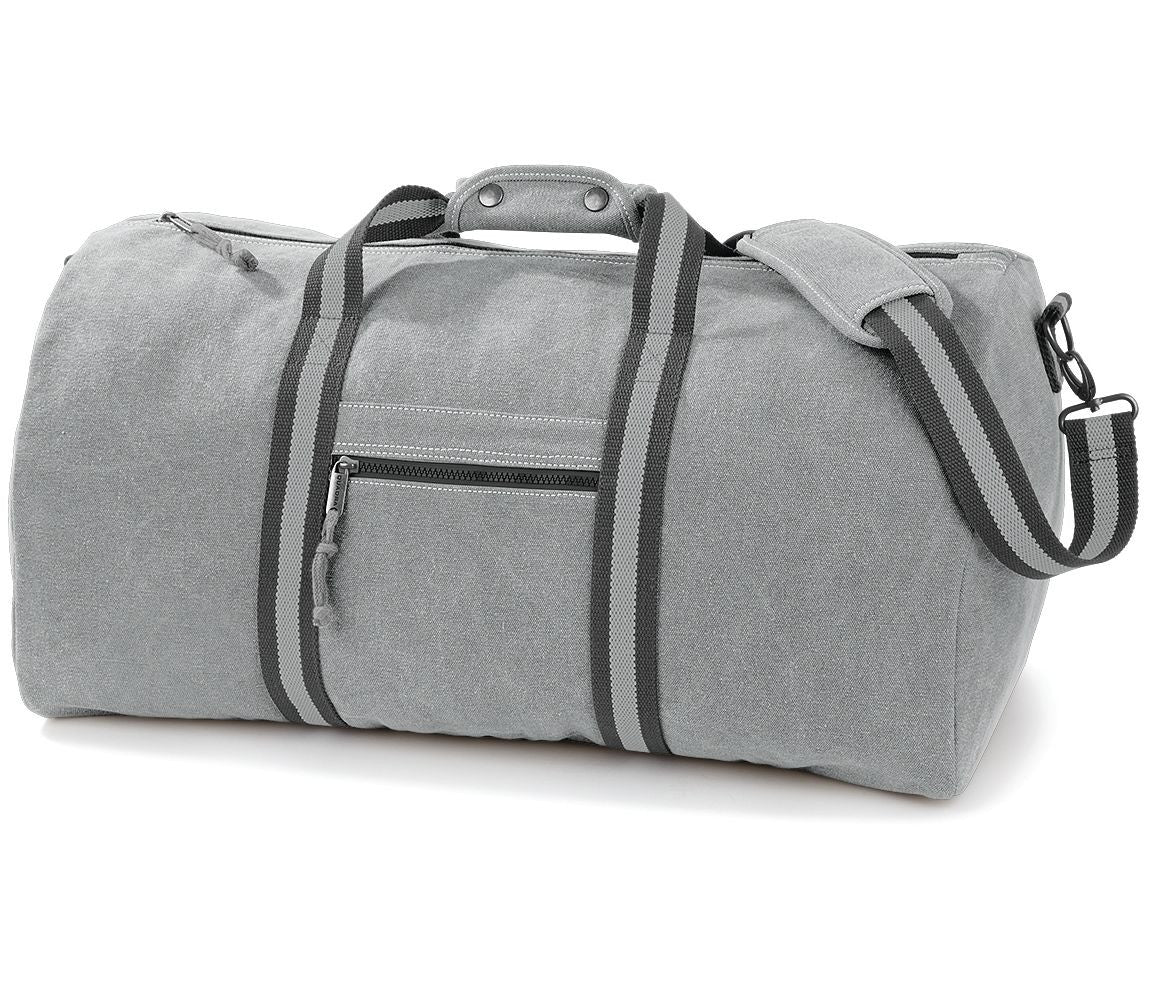 Sac de Voyage en Toile - Vintage Light Grey