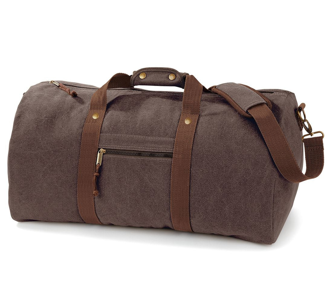 Sac de Voyage en Toile - Vintage Brown