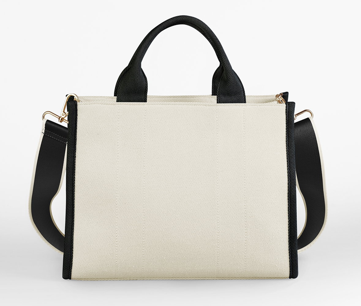 Premium Tote Bag - Natural/black