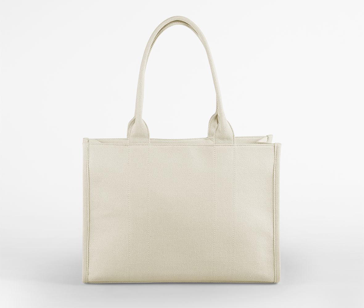 Large Tote Bag Bicolore - Natural