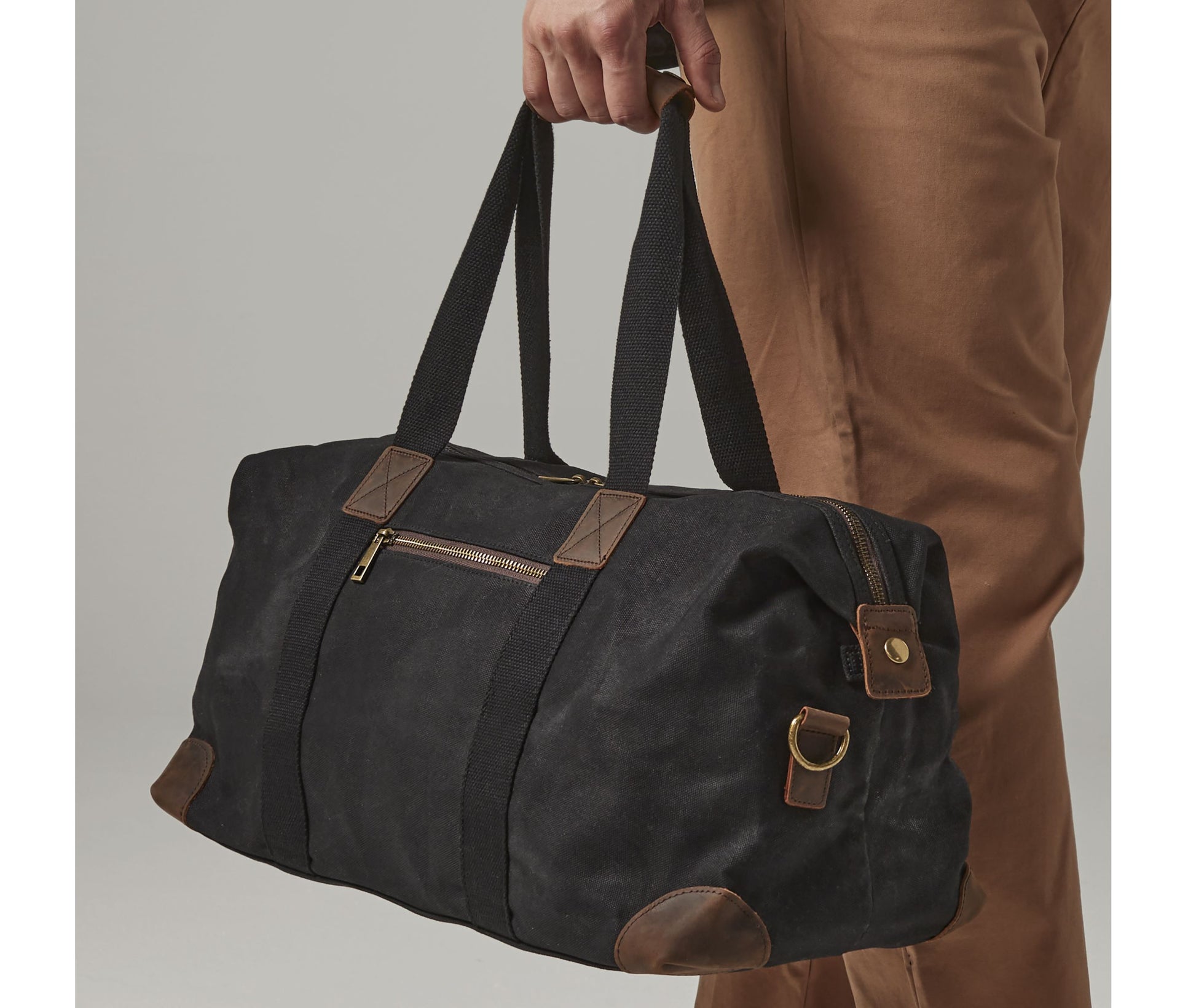 Sac fourre-tout en toile cirée traditionnel