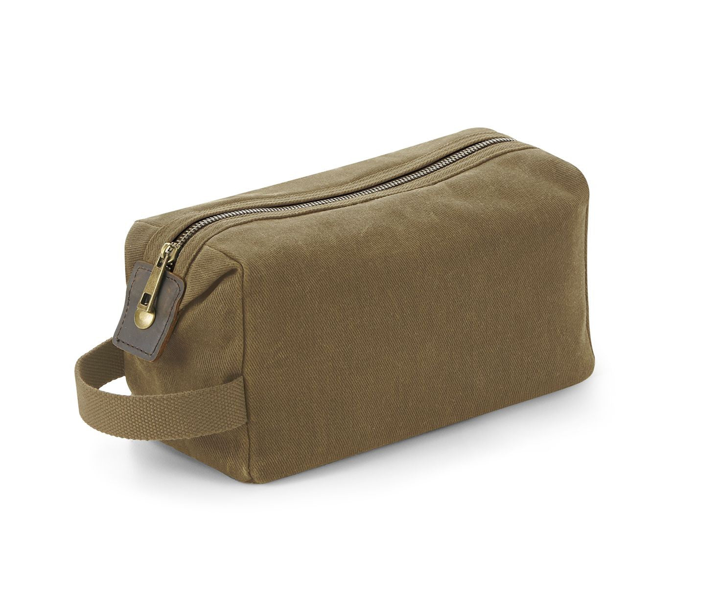 Trousse de Toilette en Toile Cirée Traditionnelle - Desert Sand