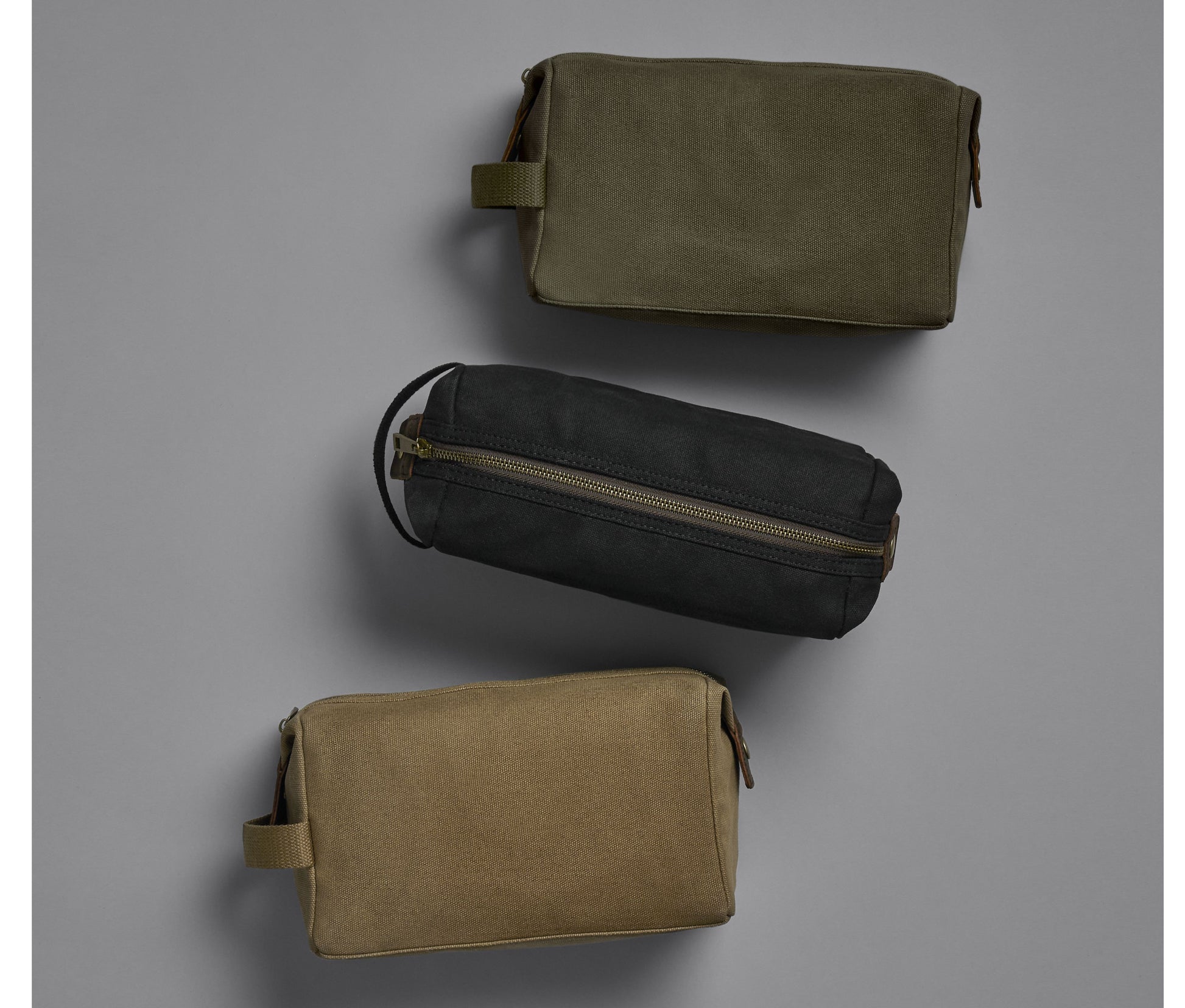 Trousse de toilette en toile cirée traditionnelle