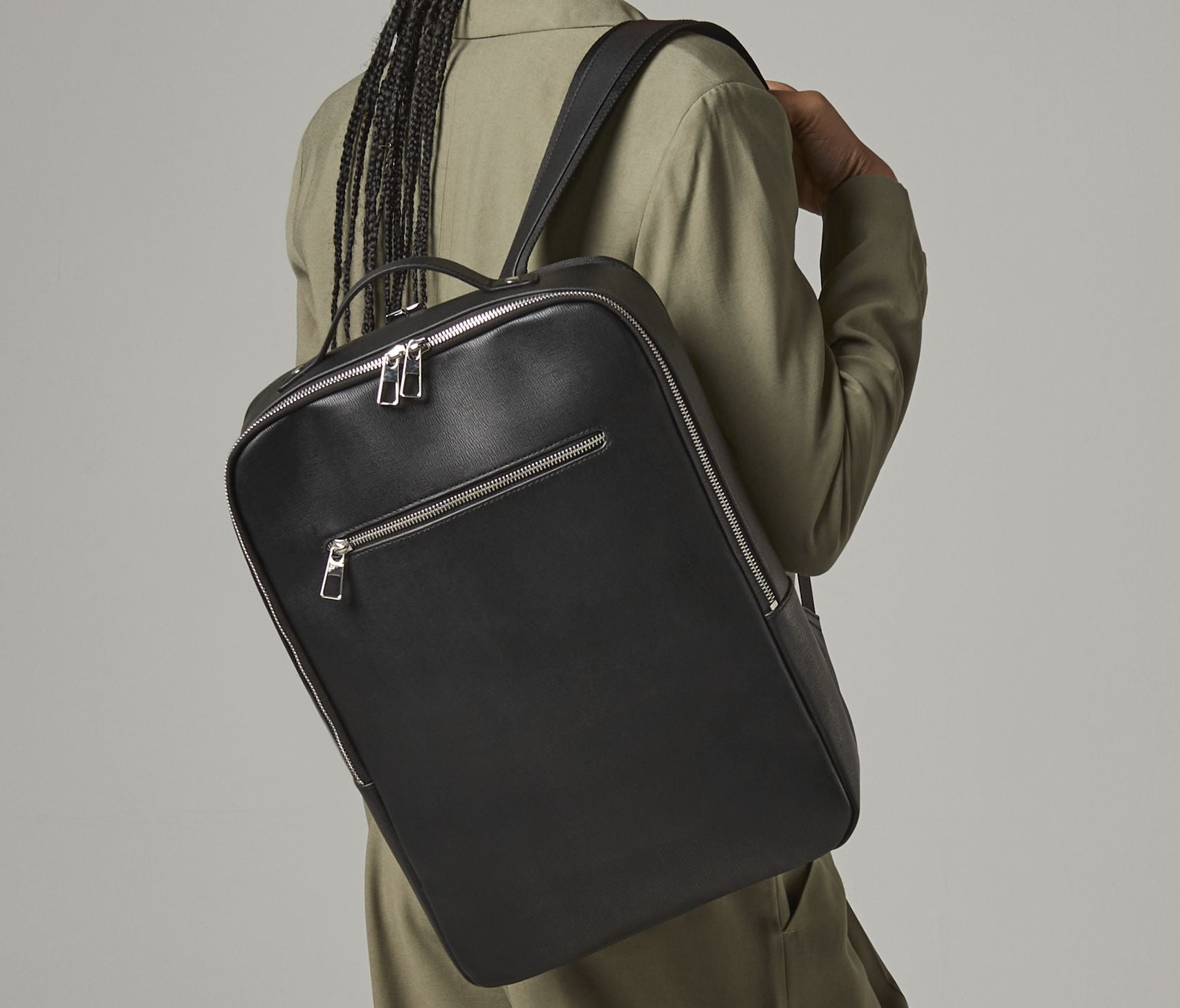 Sac à dos en simili cuir