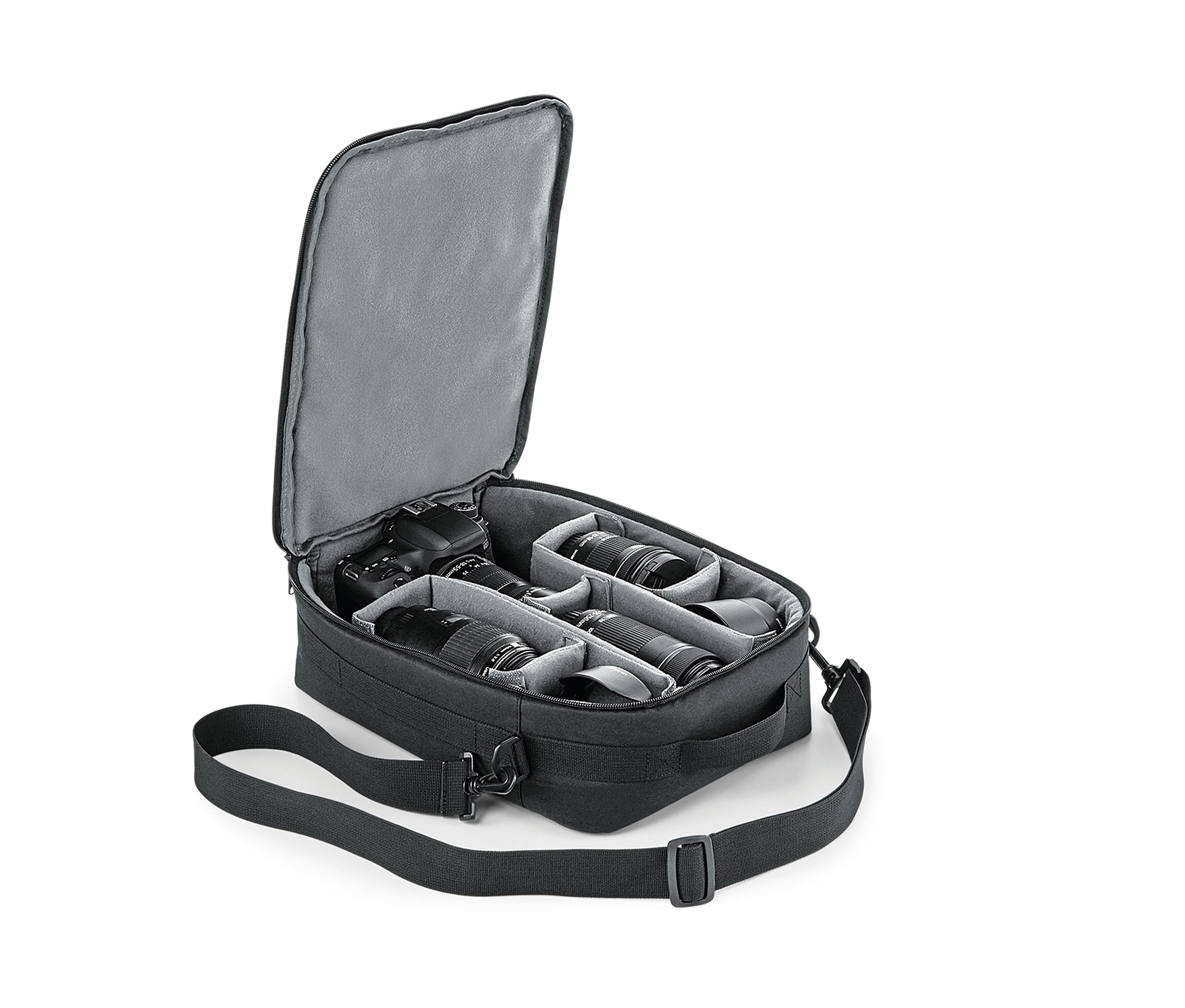 Pochette Matelassée Pour Appareil Photo - Black