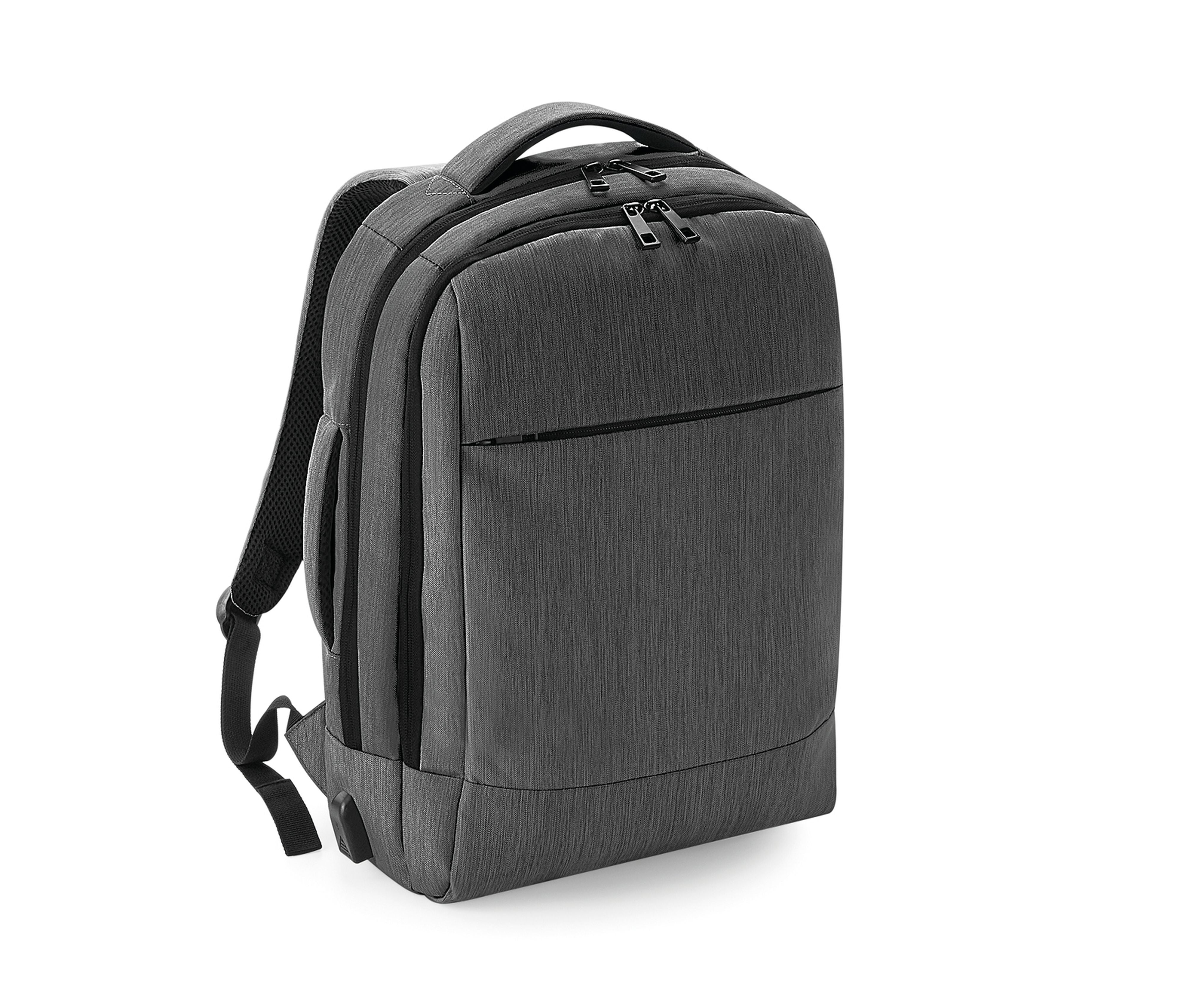 Sac à Dos Avec Chargeur Usb - Granite Marl