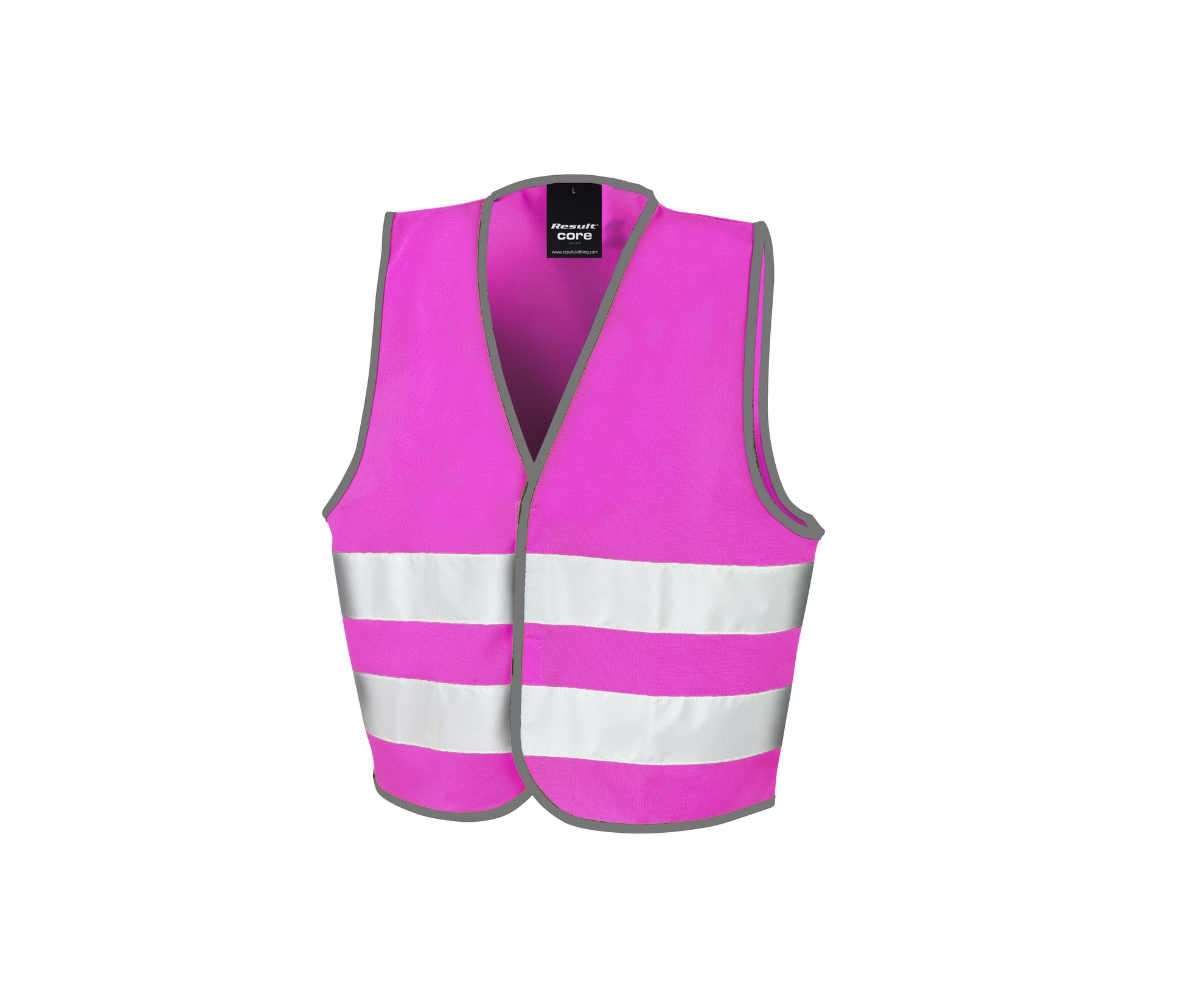 Gilet de Sécurité Enfant - Fluorescent Pink