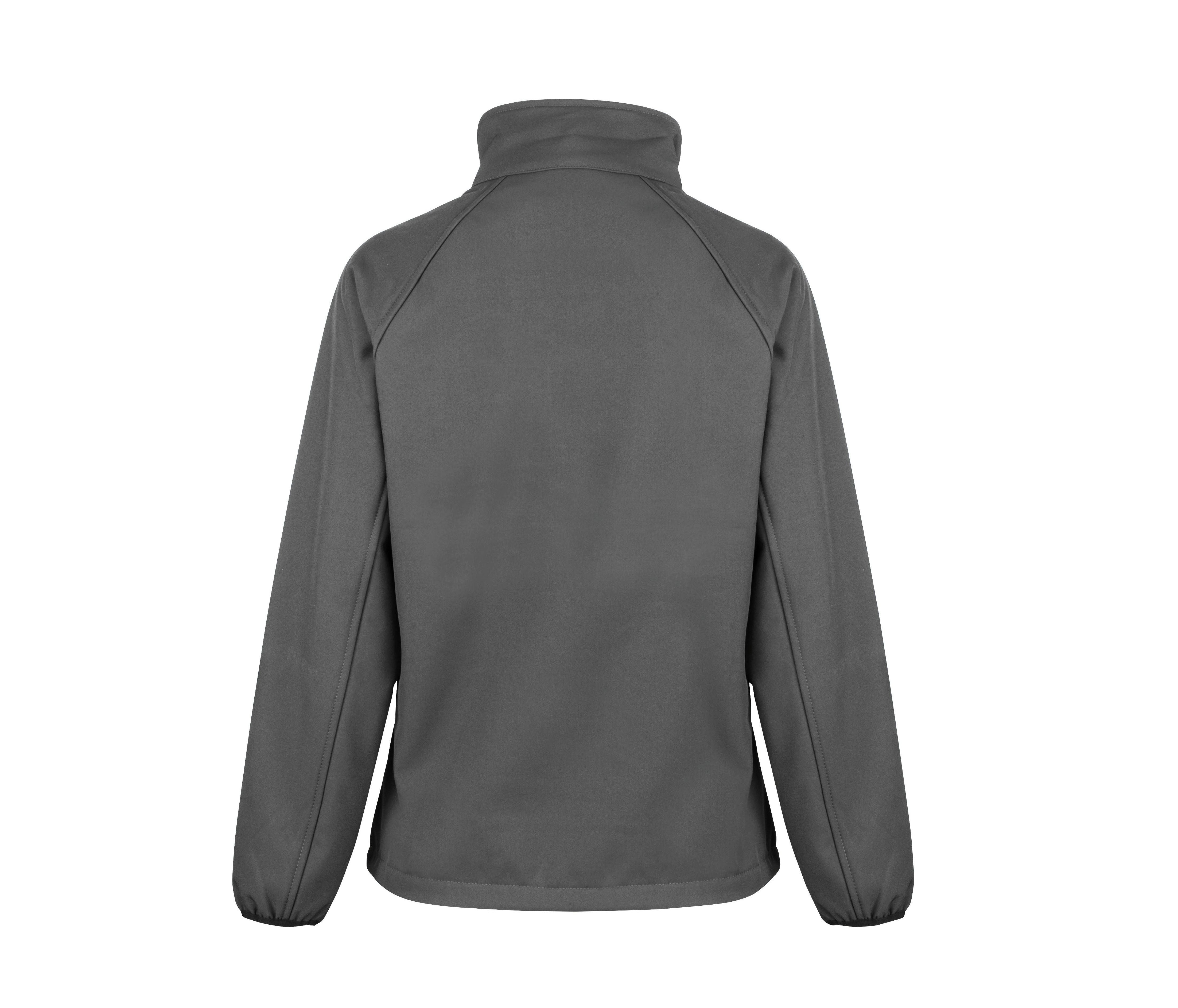 Veste Softshell Imprimable Femme - Charcoal/black