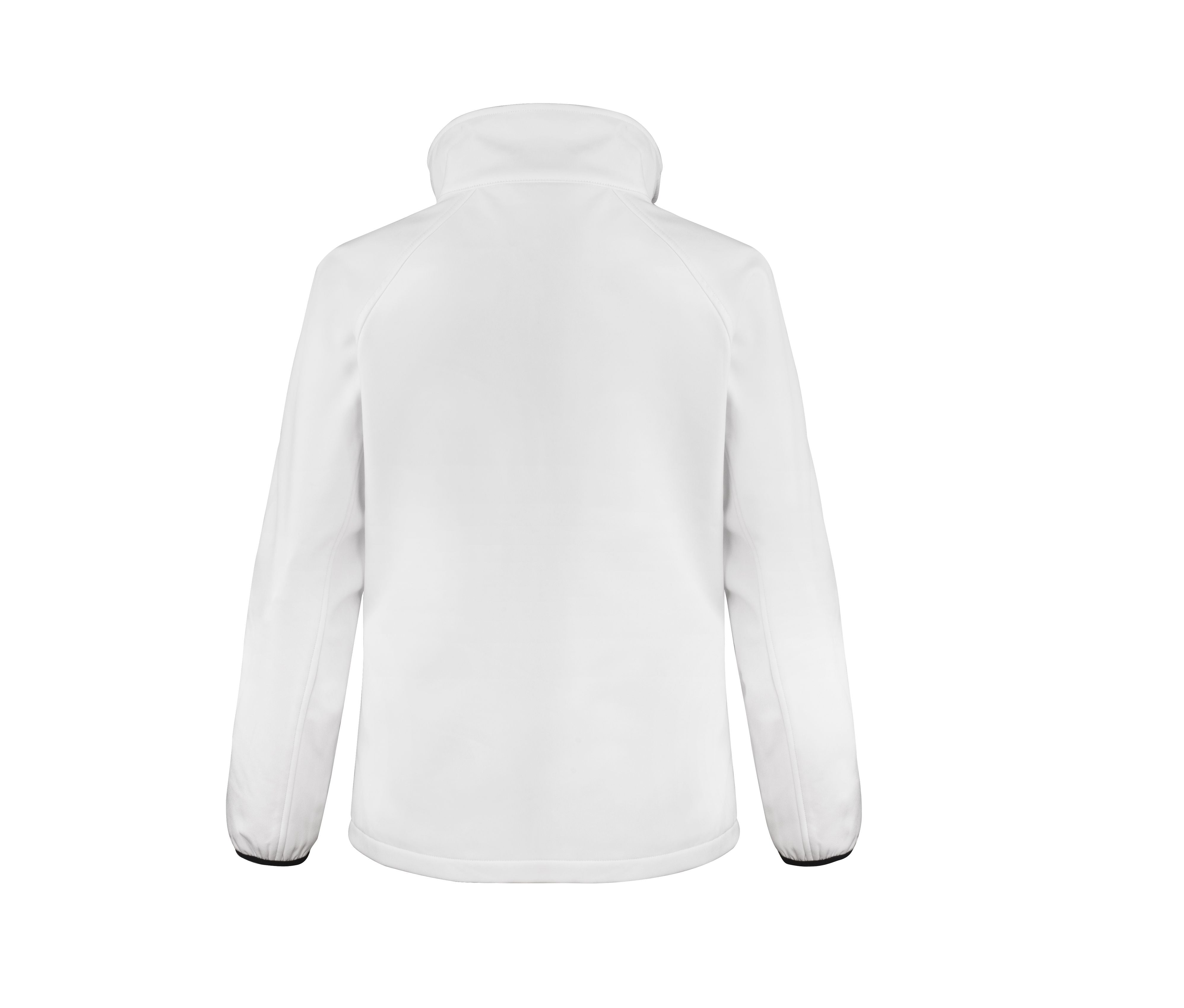 Veste Softshell Imprimable Femme - White/black