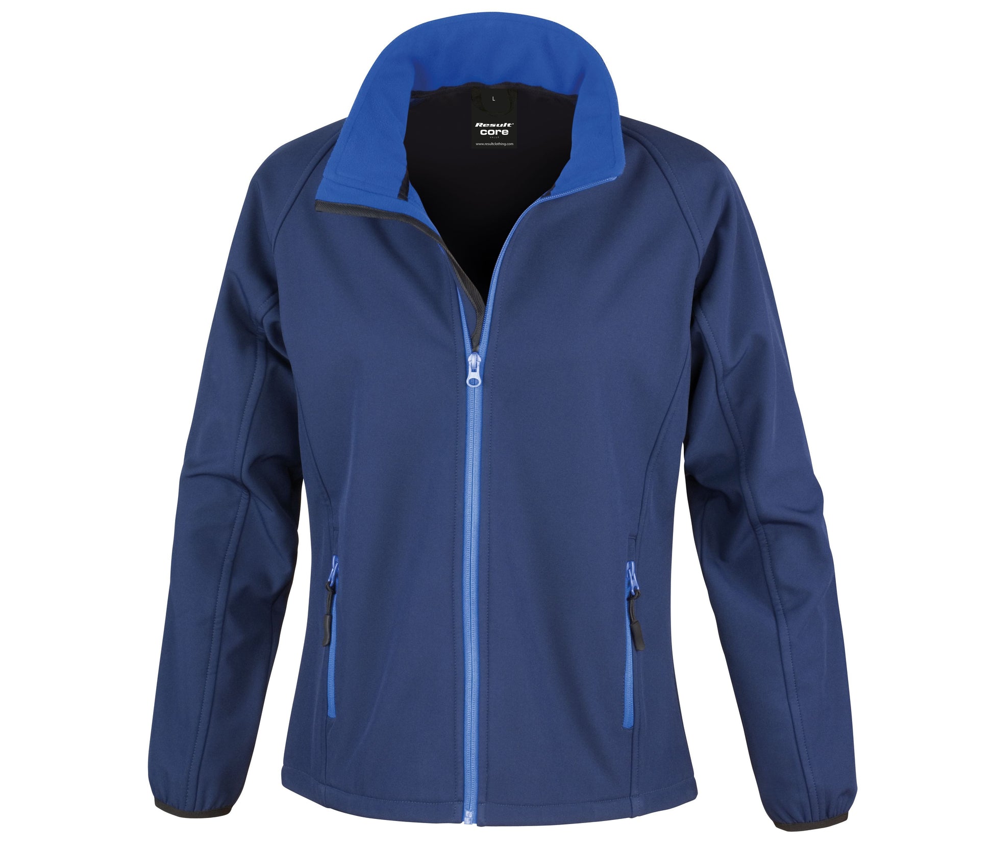 Veste Softshell Imprimable Femme - Navy/royal