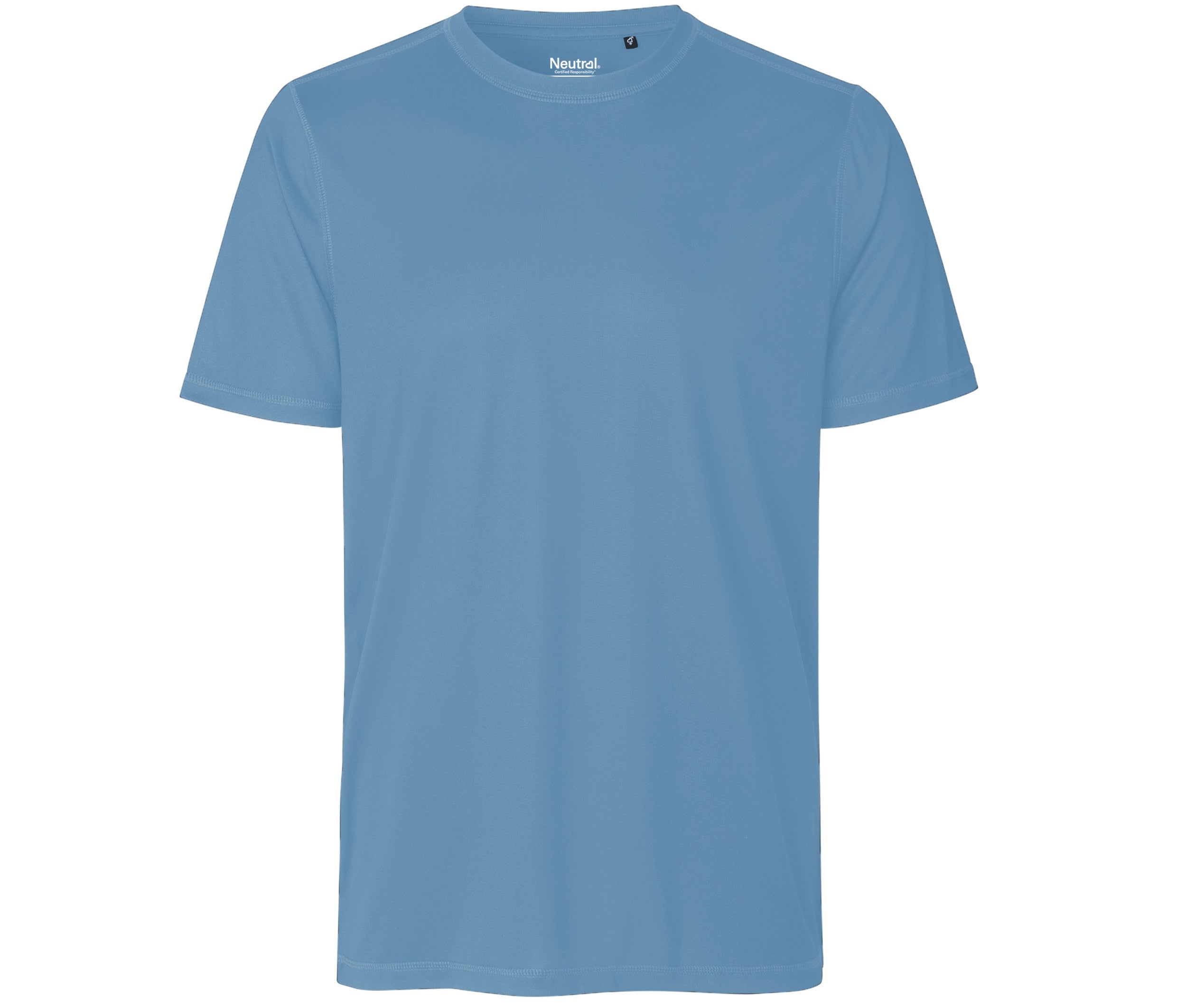 Tee-Shirt Respirant en Polyester Recyclé - Dusty Indigo