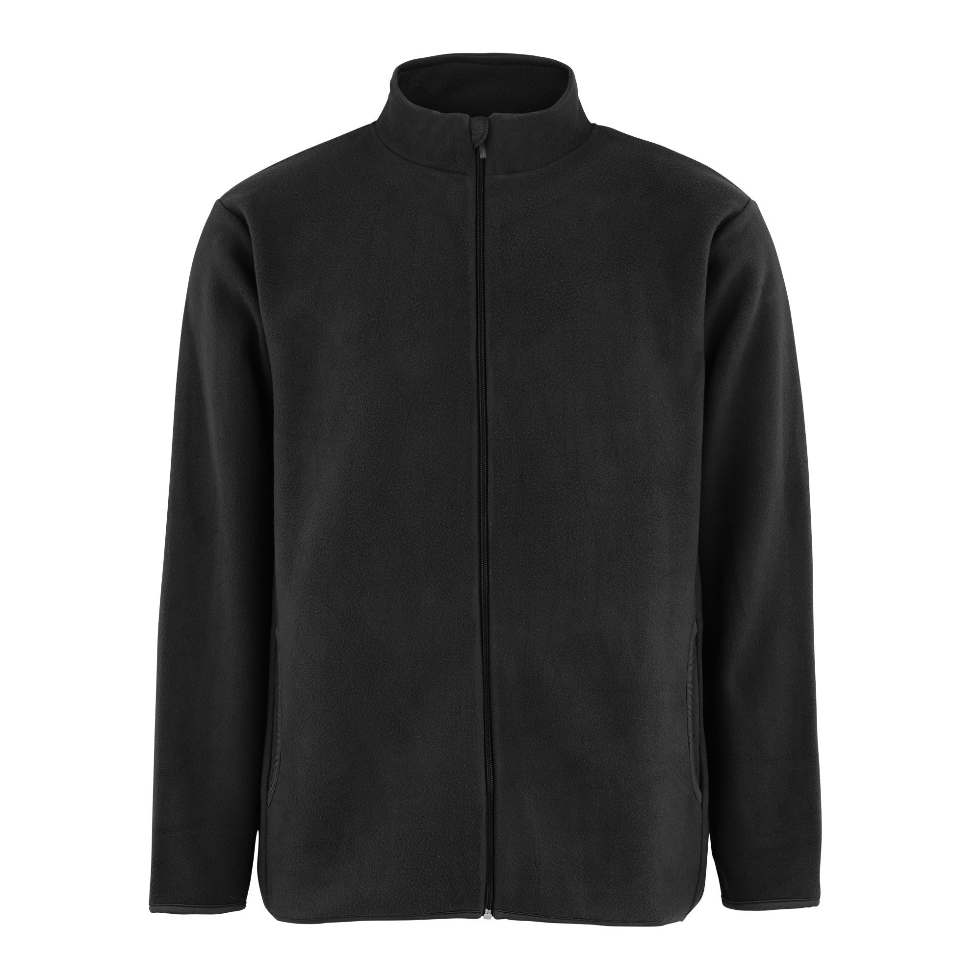 Polaire Zippée Recyclée - Black