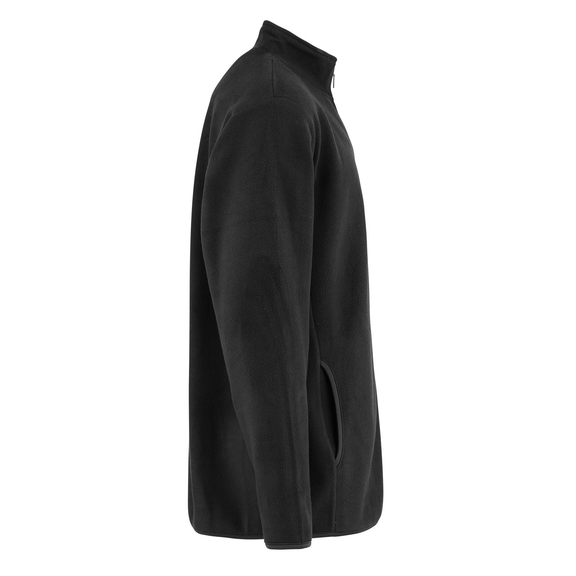 Polaire Zippée Recyclée - Black