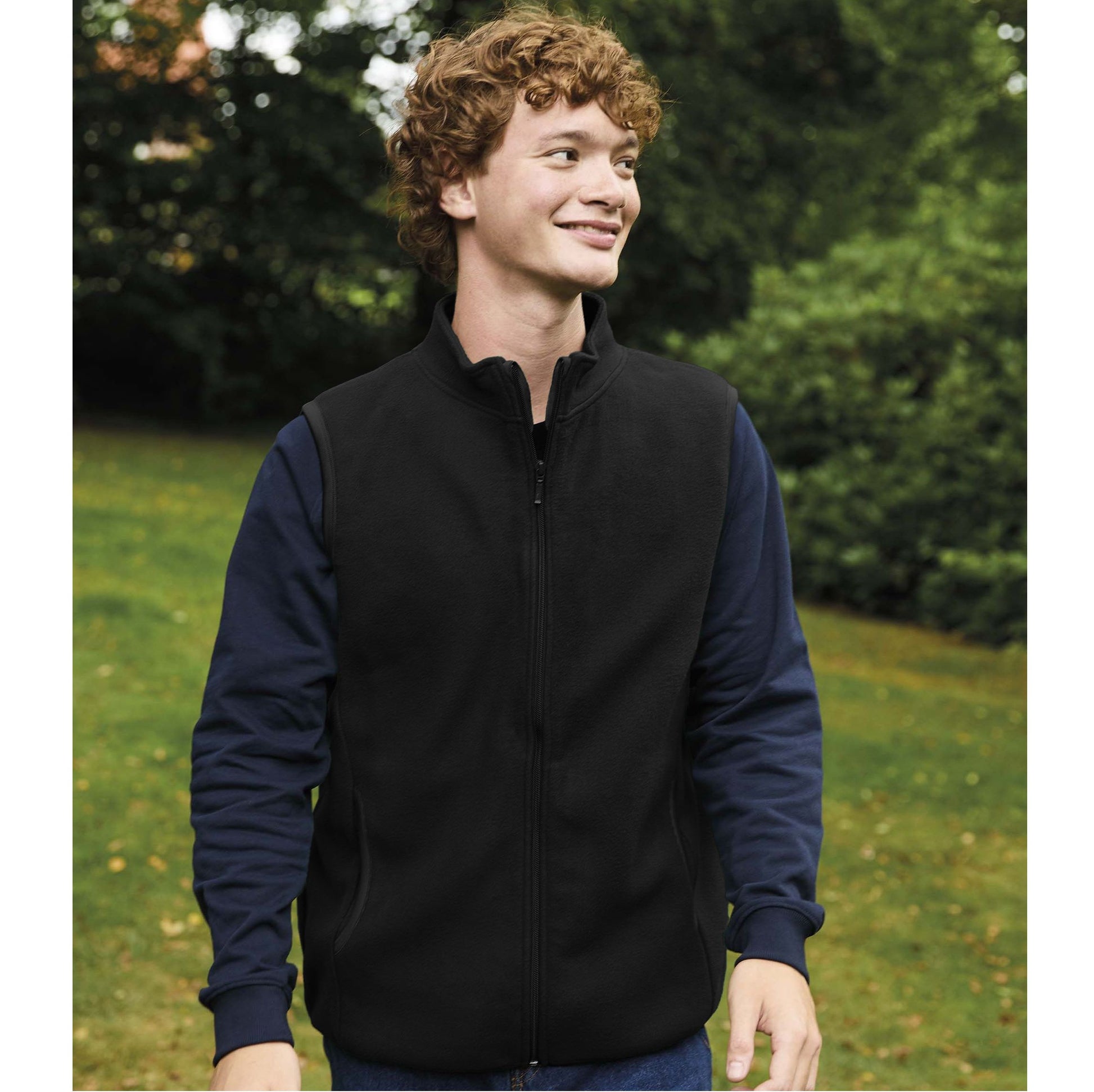 Bodywarmer polaire recyclée