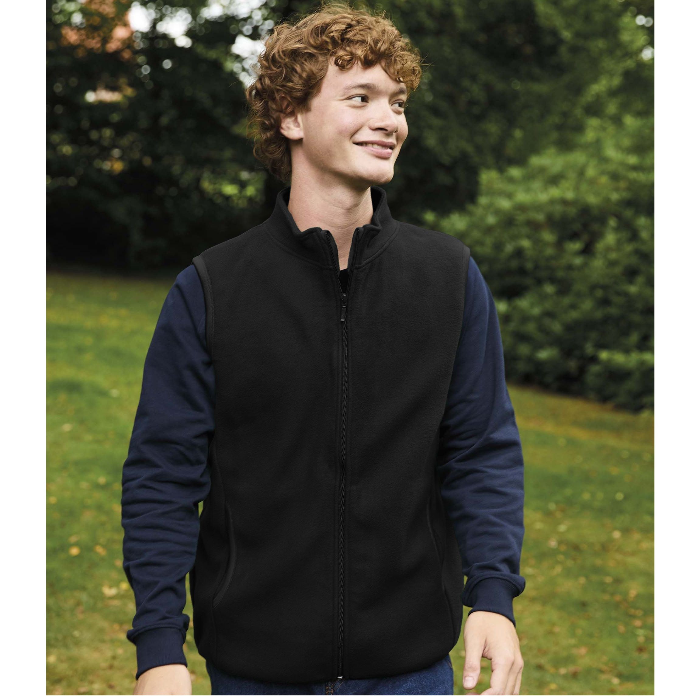 Bodywarmer polaire recyclée
