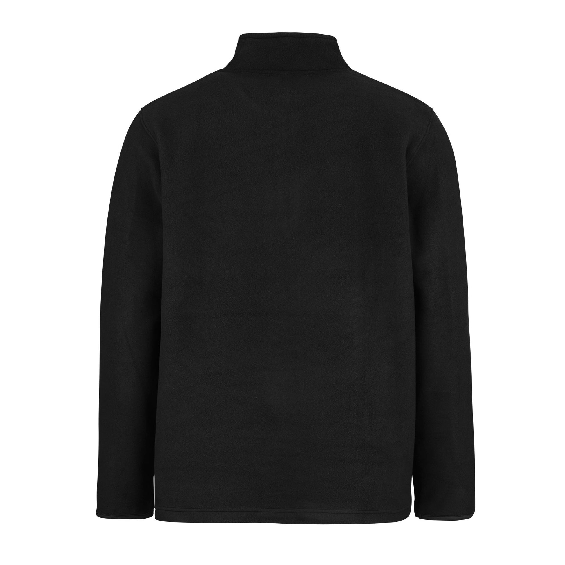 Polaire Col Zippé Recyclé - Black