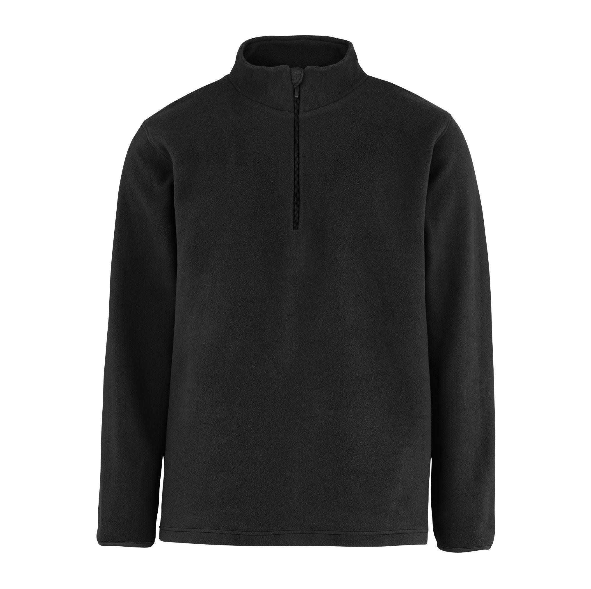 Polaire Col Zippé Recyclé - Black