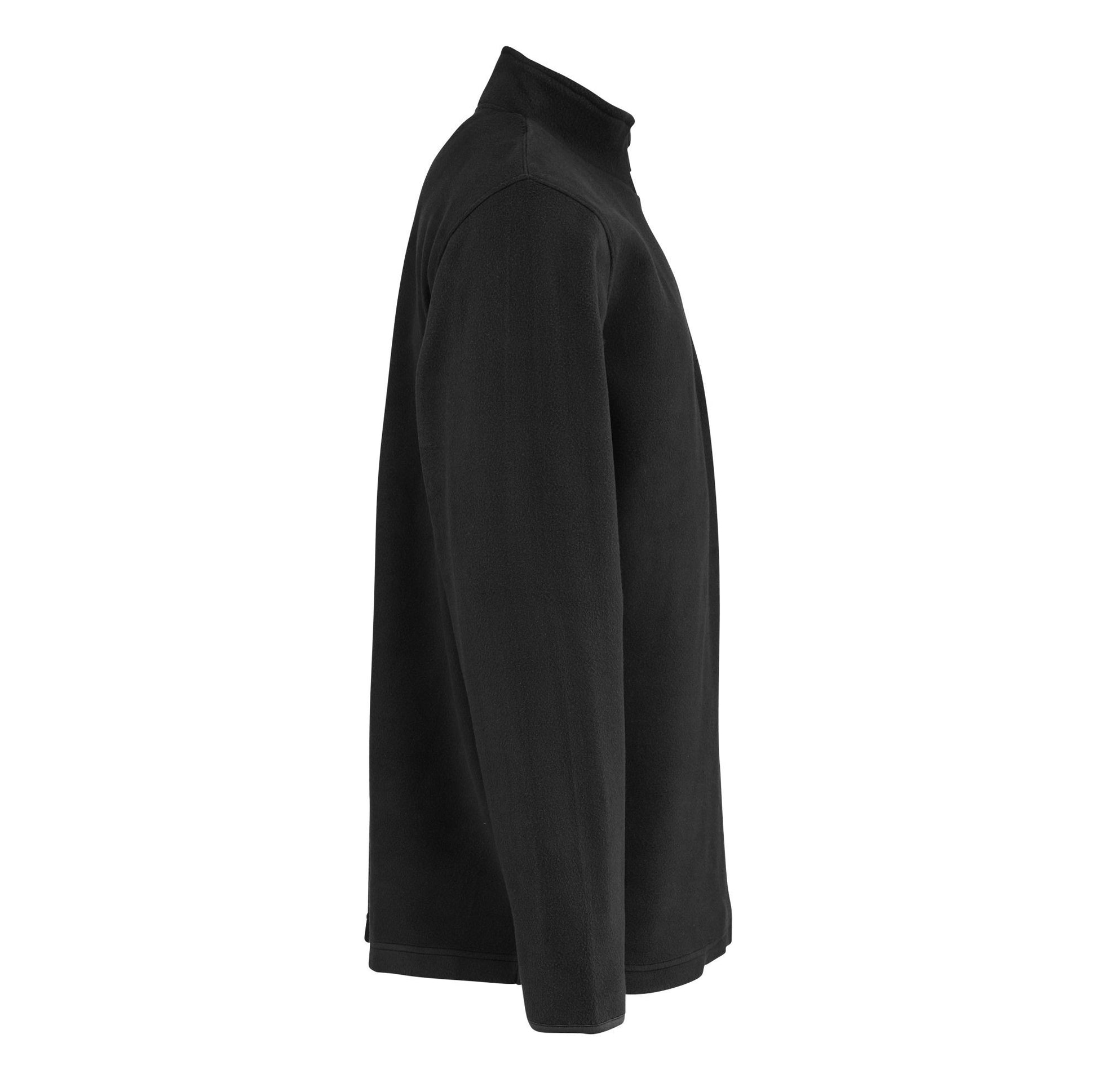 Polaire Col Zippé Recyclé - Black