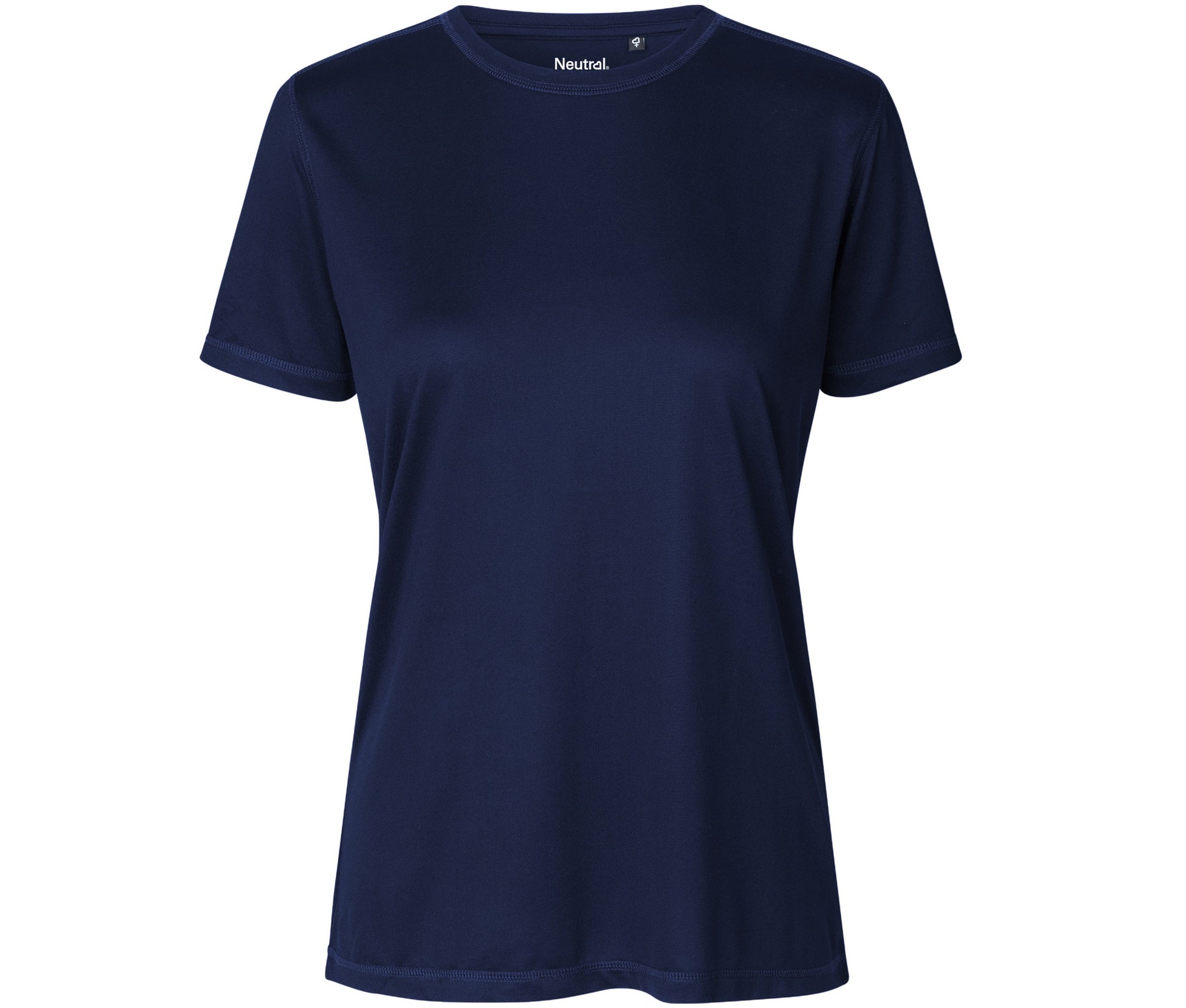 Tee-Shirt Respirant Femme en Polyester Recyclé - Navy