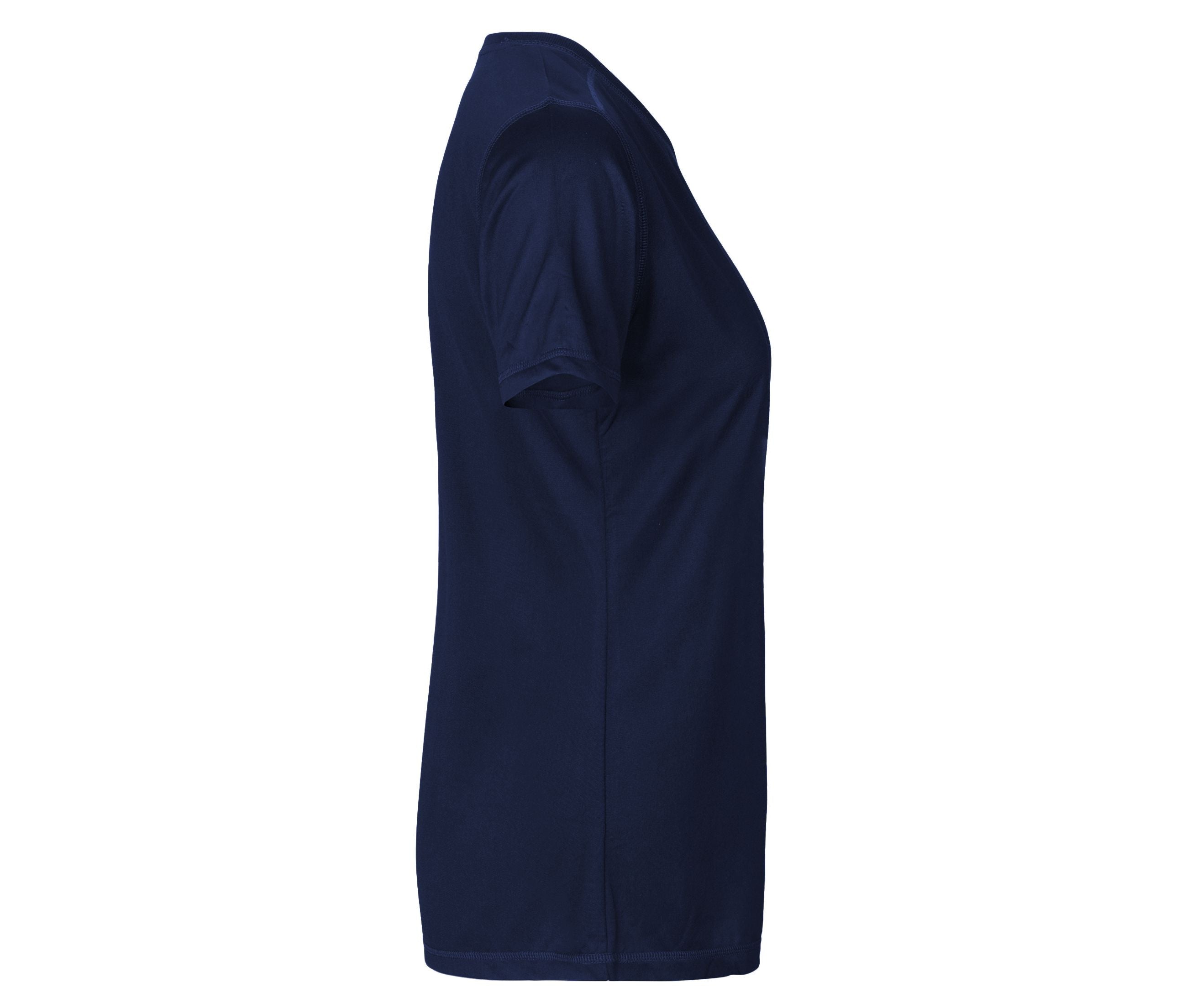 Tee-Shirt Respirant Femme en Polyester Recyclé - Navy