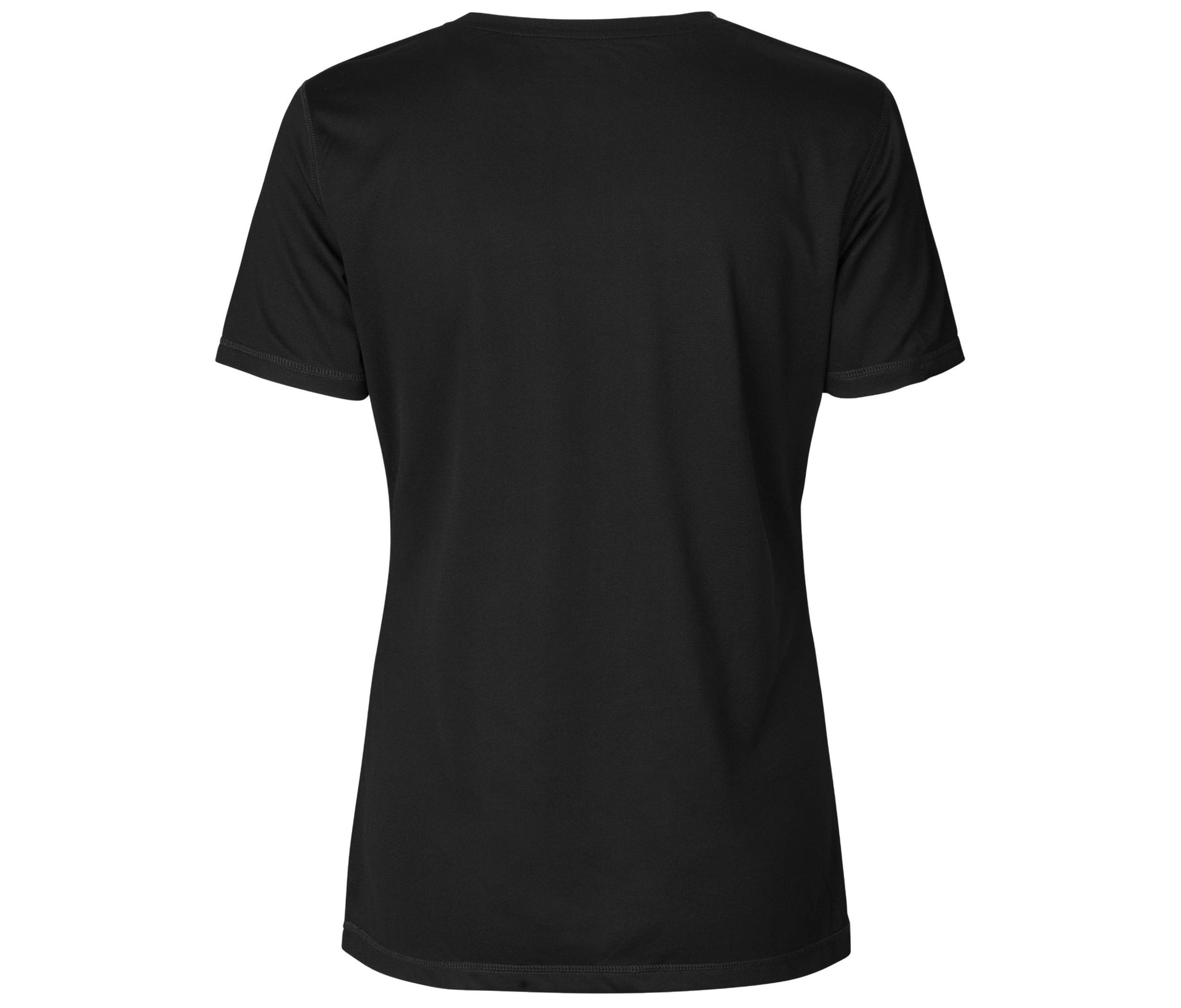 Tee-Shirt Respirant Femme en Polyester Recyclé - Black