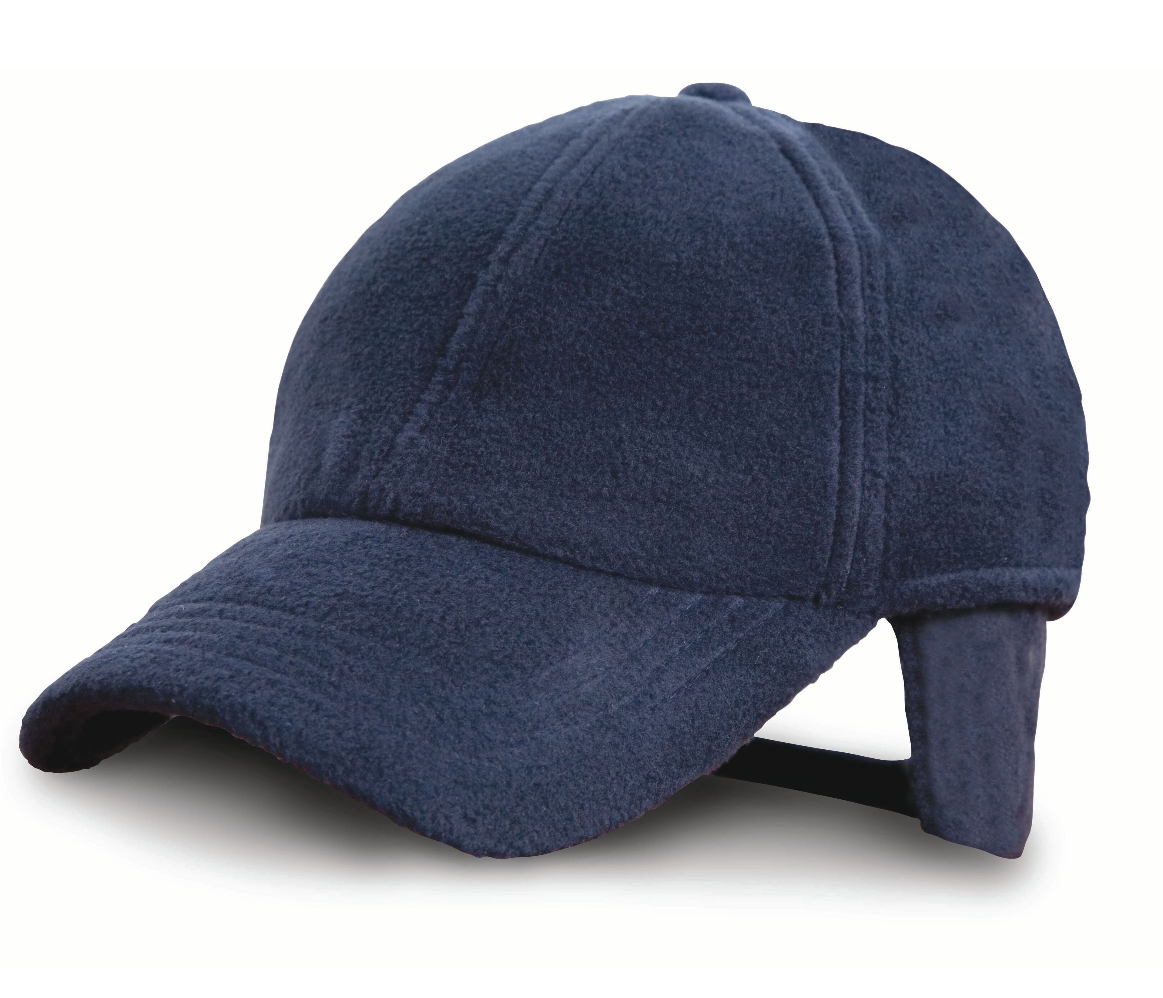 Casquette Polaire Cache Oreilles - Navy