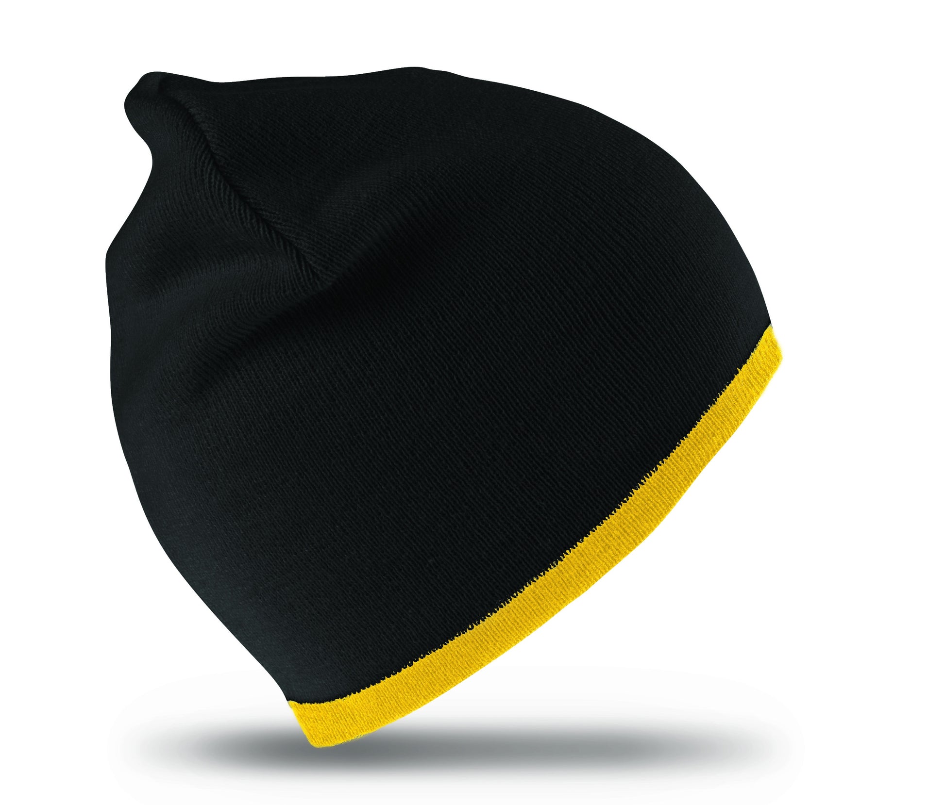 Bonnet Réversible - Black/yellow
