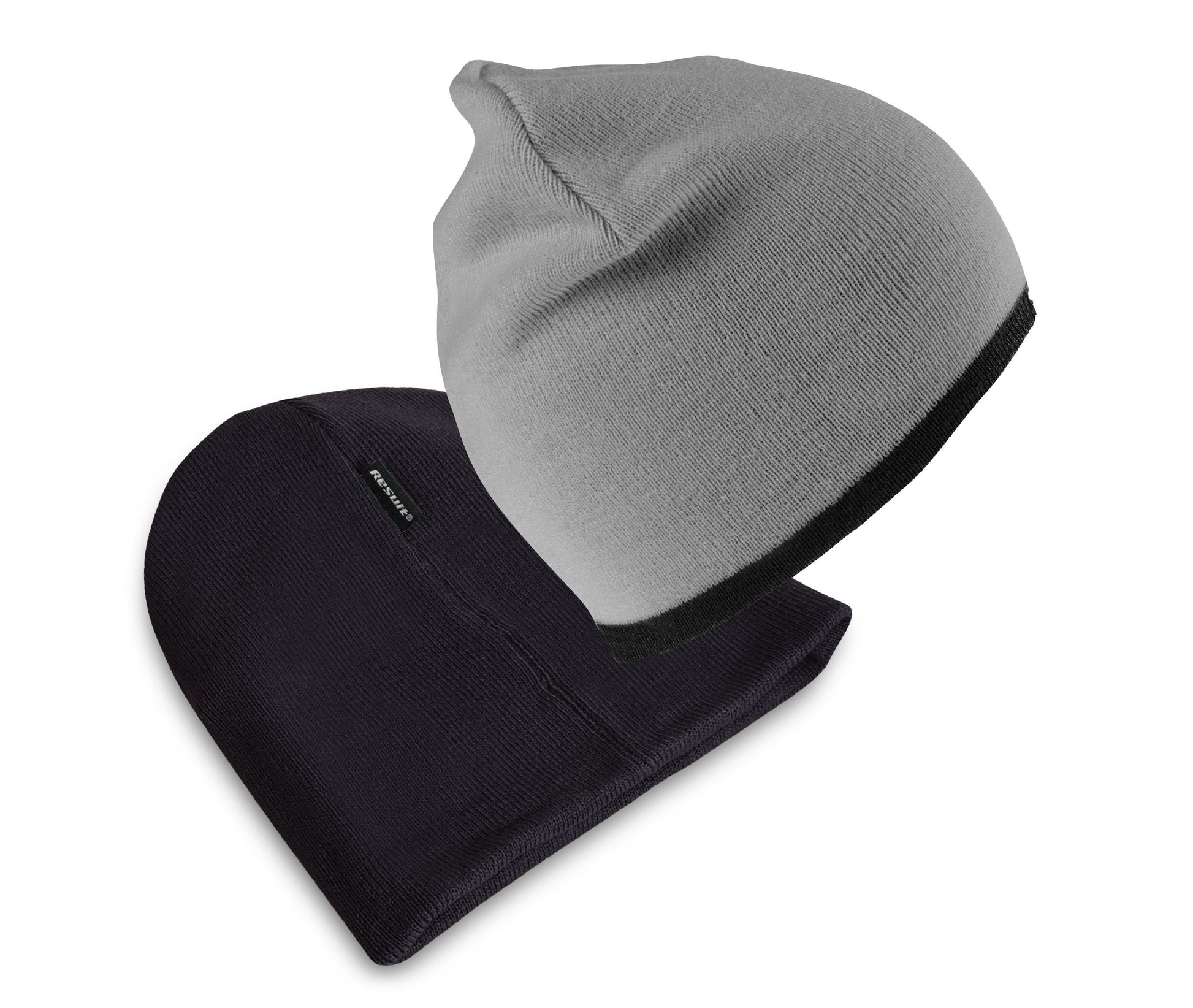 Bonnet Réversible - Grey/black
