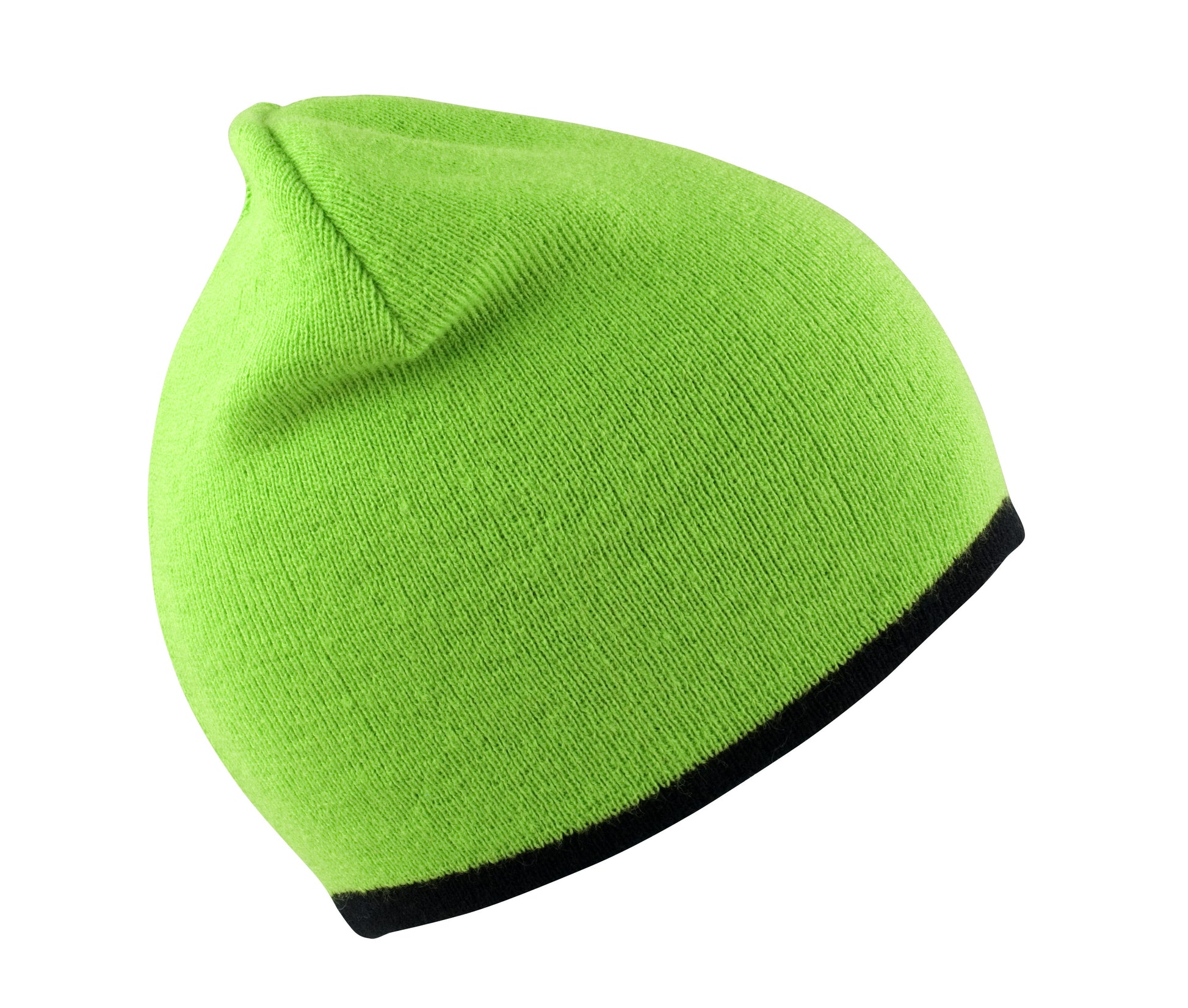 Bonnet Réversible - Lime/black
