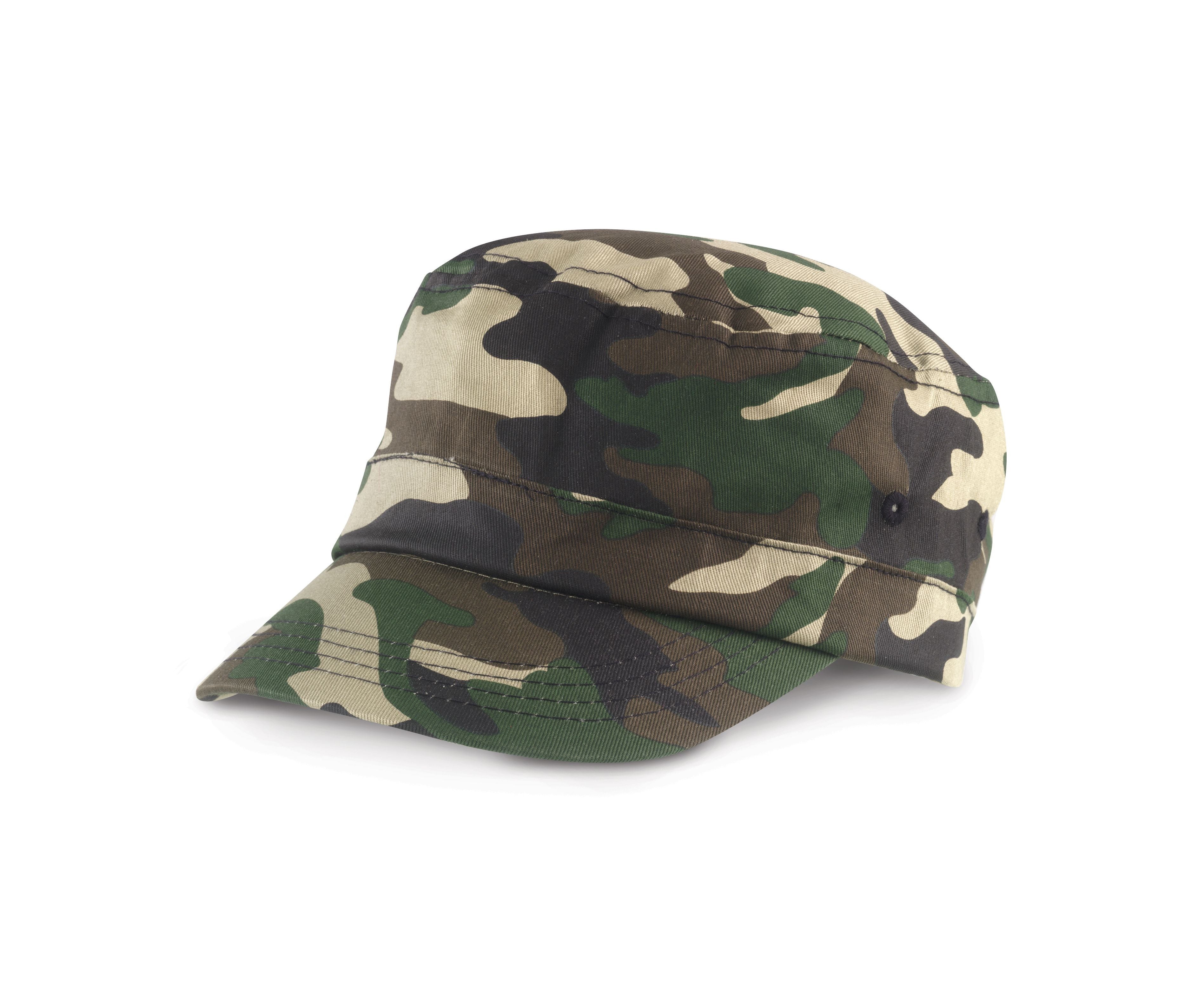 Casquette Militaire Urbaine - Olive Camo