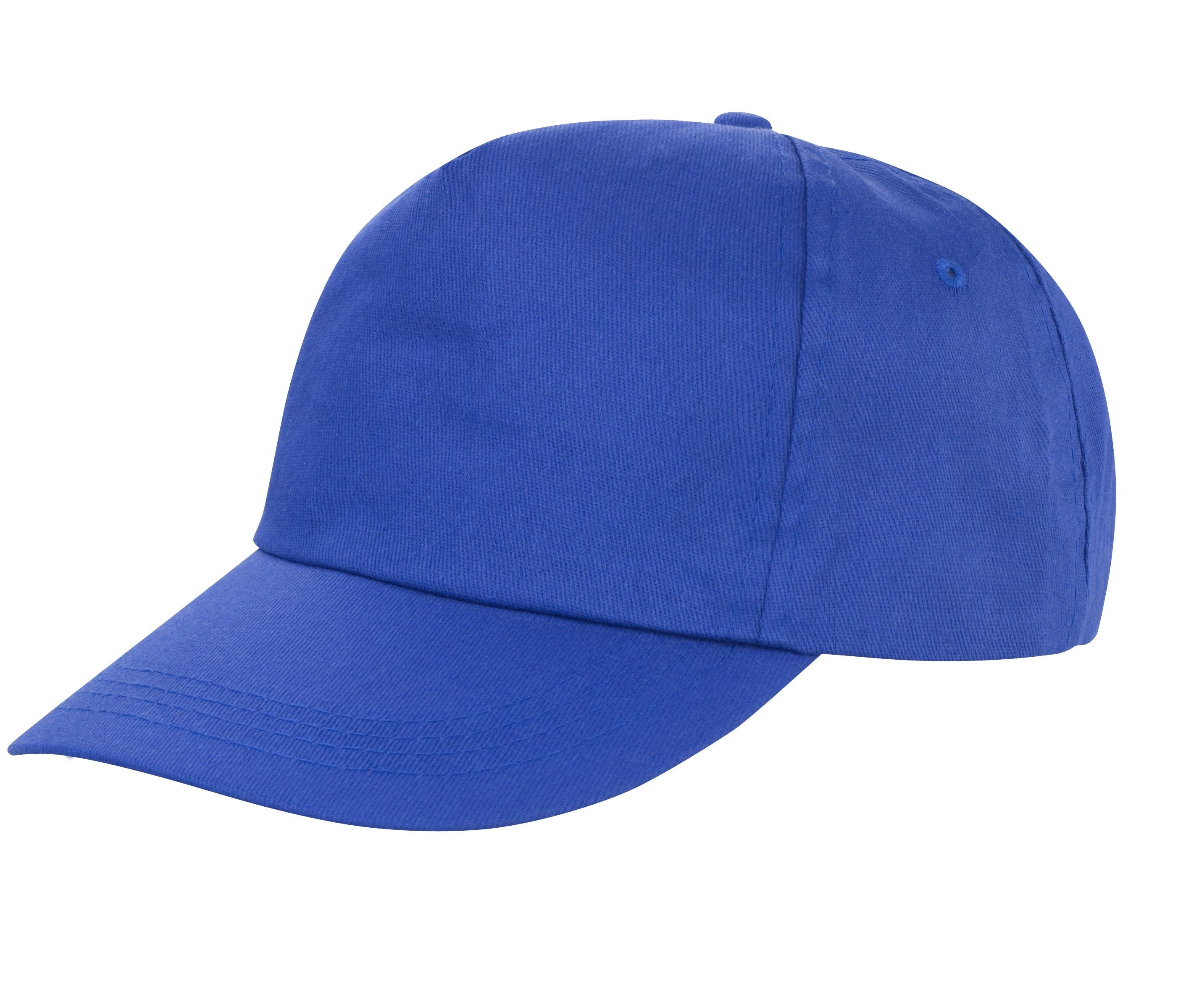 Casquette Polyester 5 Pans - Royal