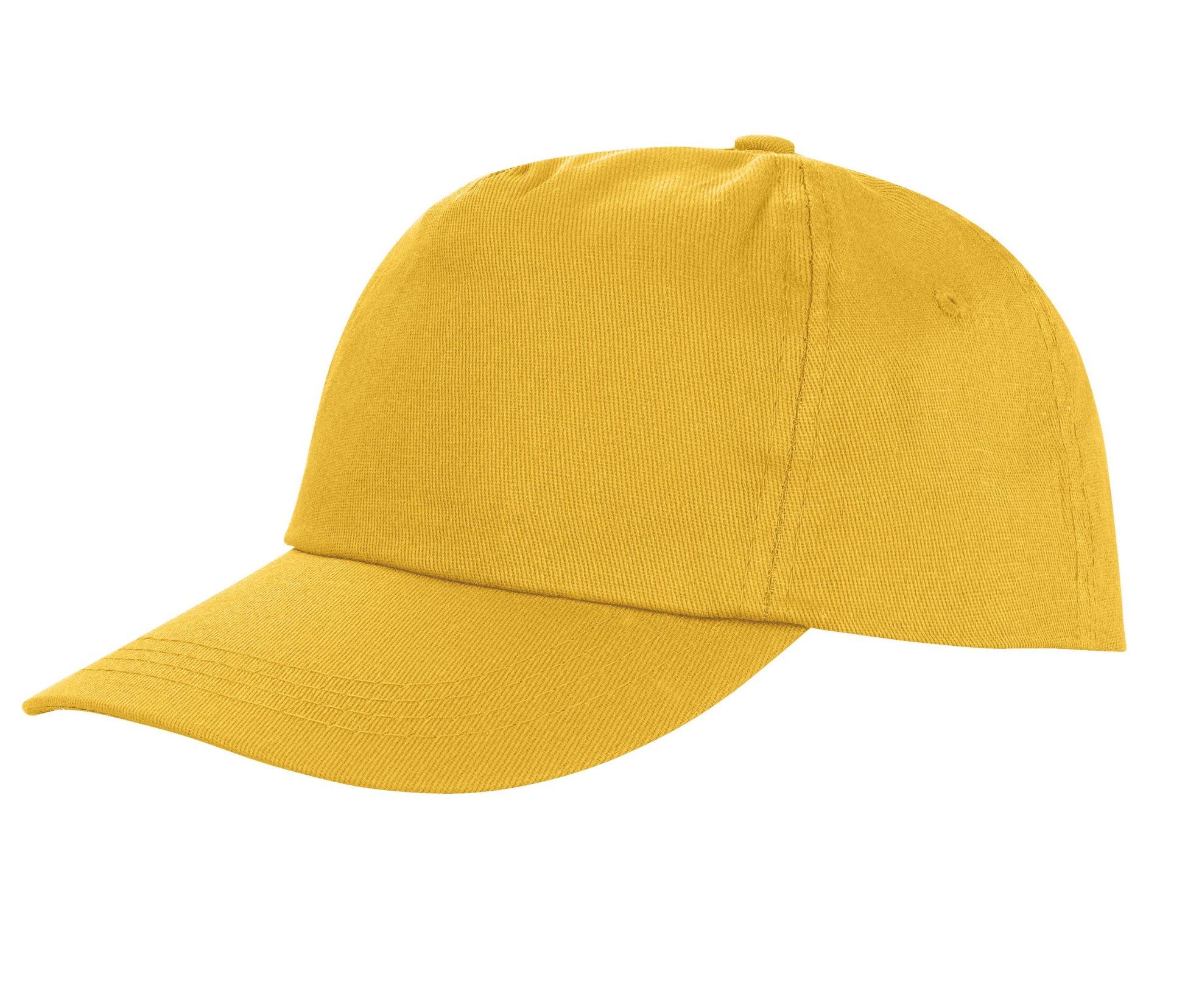 Casquette Polyester 5 Pans - Yellow
