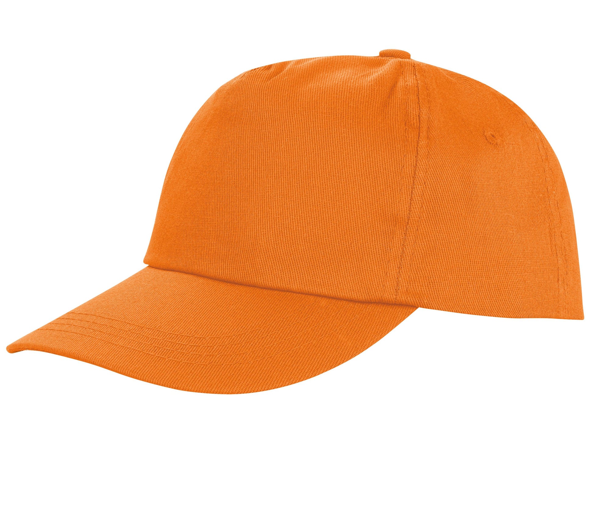 Casquette Polyester 5 Pans - Orange