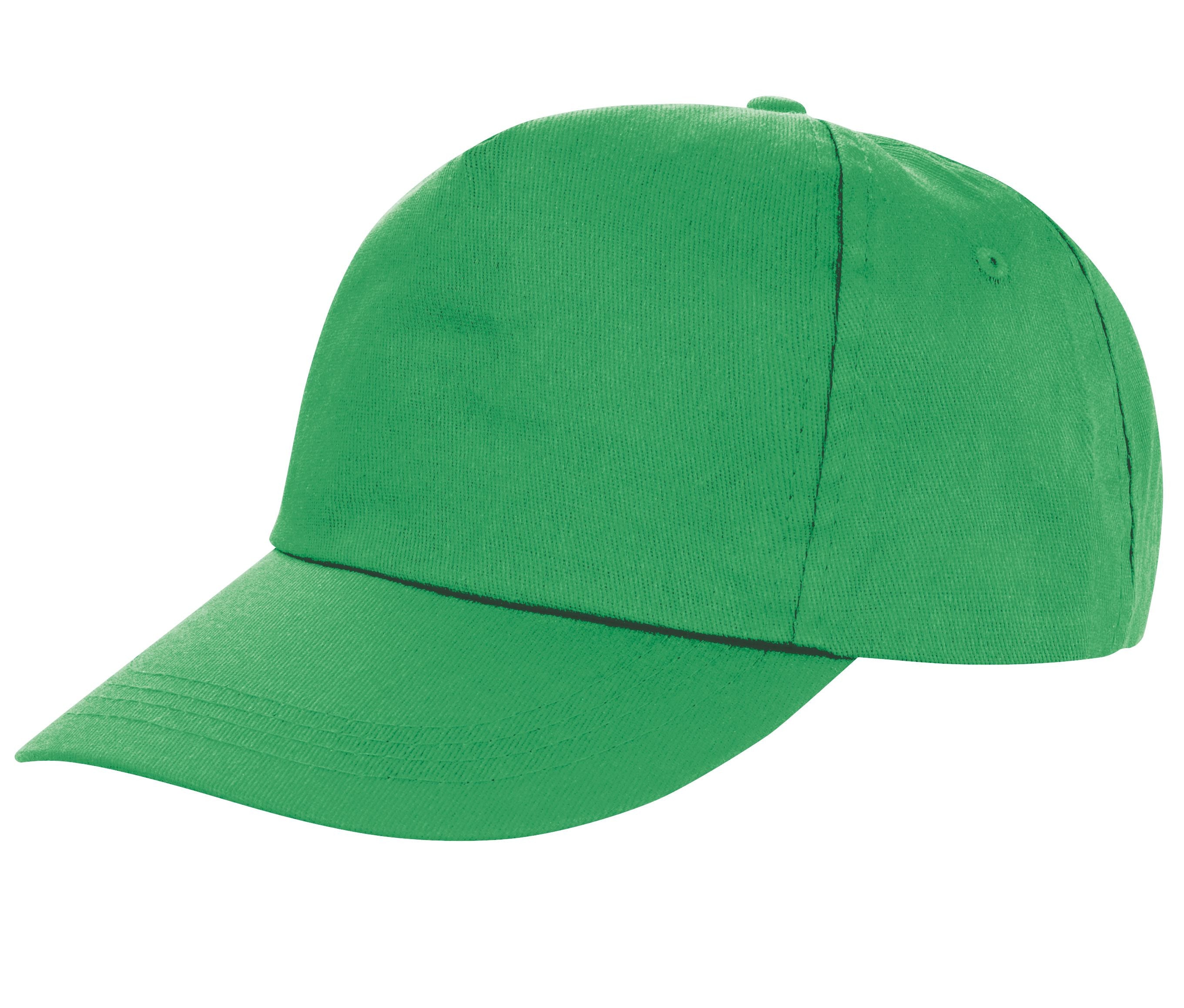 Casquette Polyester 5 Pans - Apple Green
