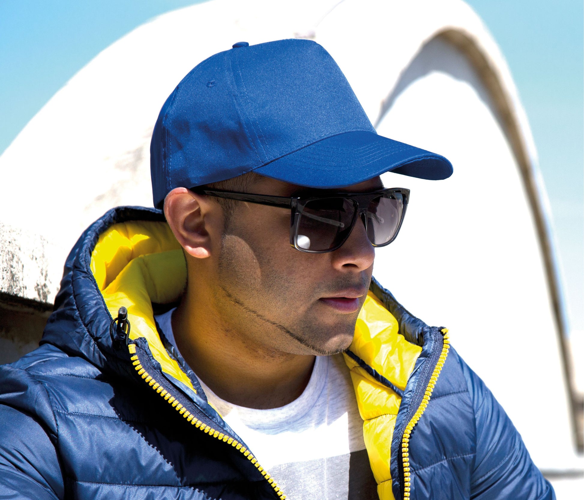 Casquette polyester 5 pans
