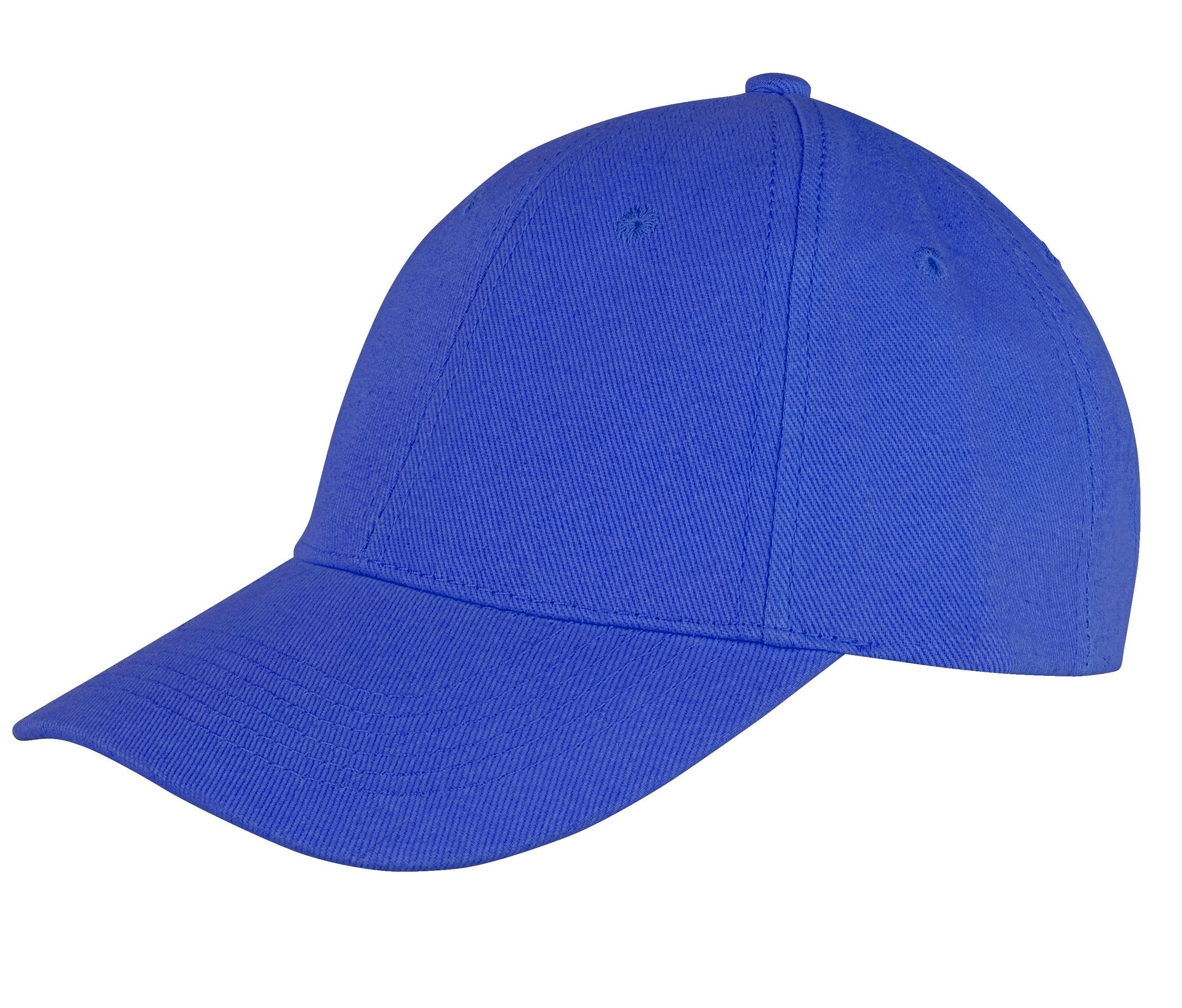 Casquette Basse Coton 6 Pans - Royal