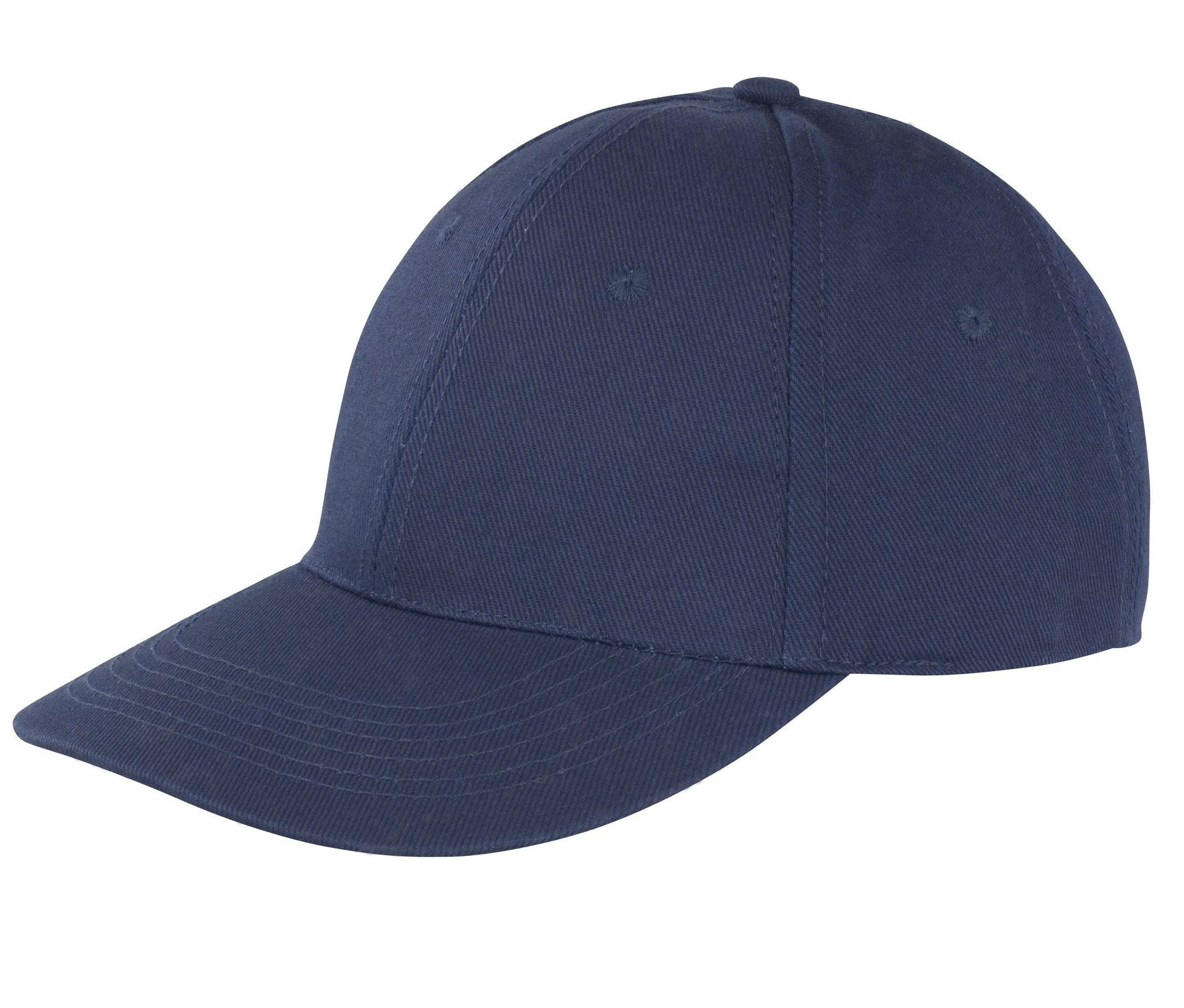 Casquette Basse Coton 6 Pans - Navy