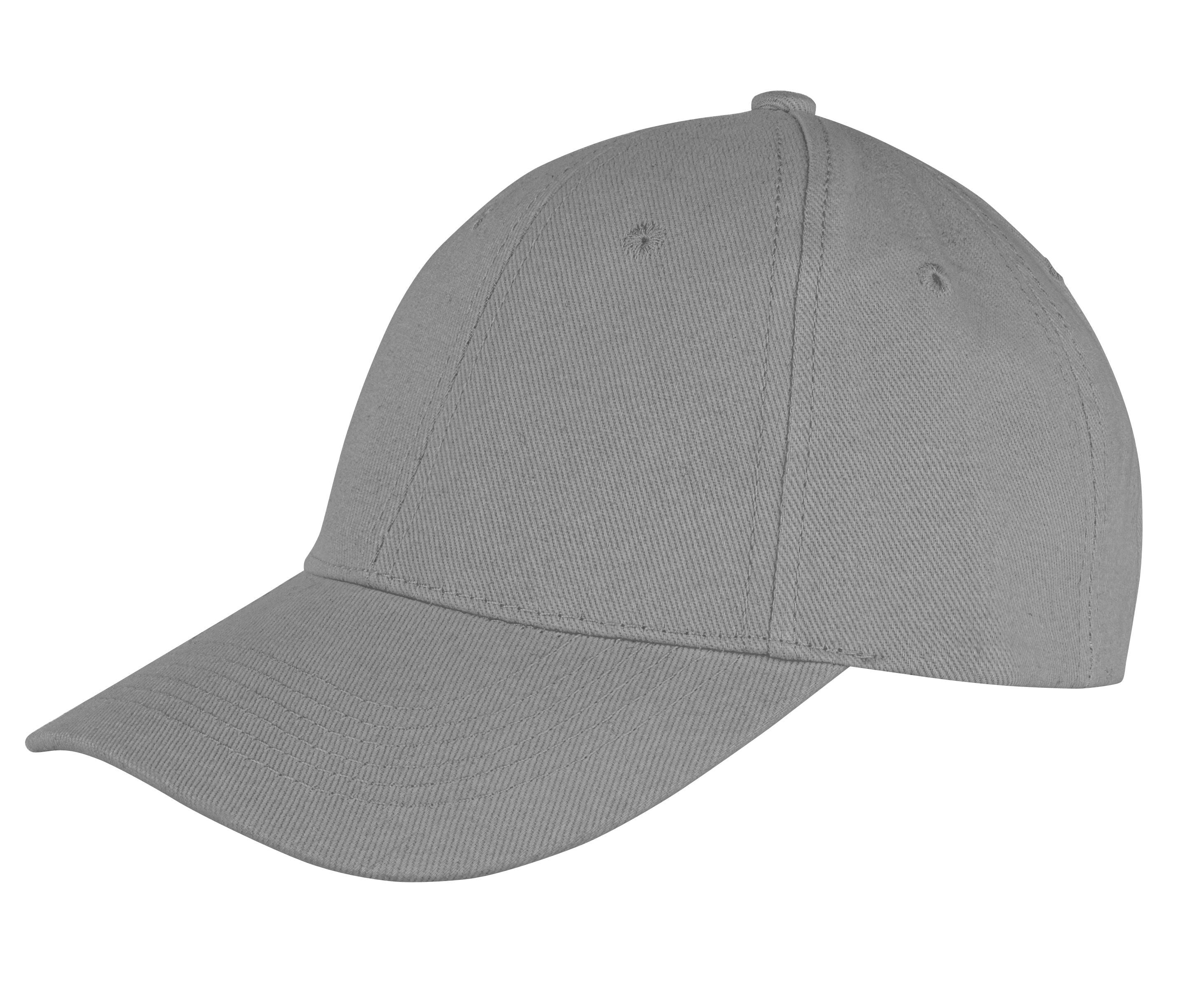 Casquette Basse Coton 6 Pans - Dove Grey