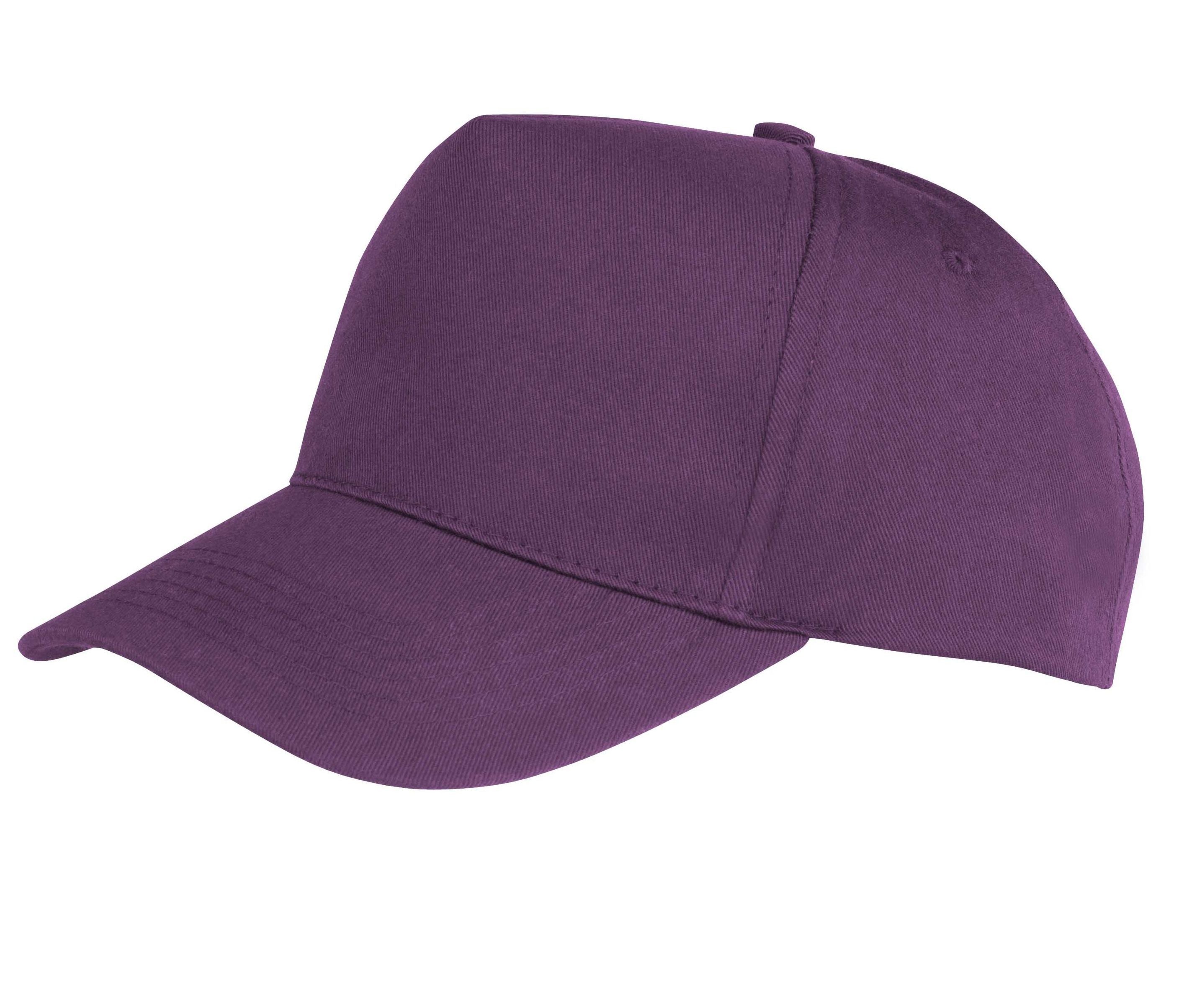 Casquette Boston 5 Pans - Purple