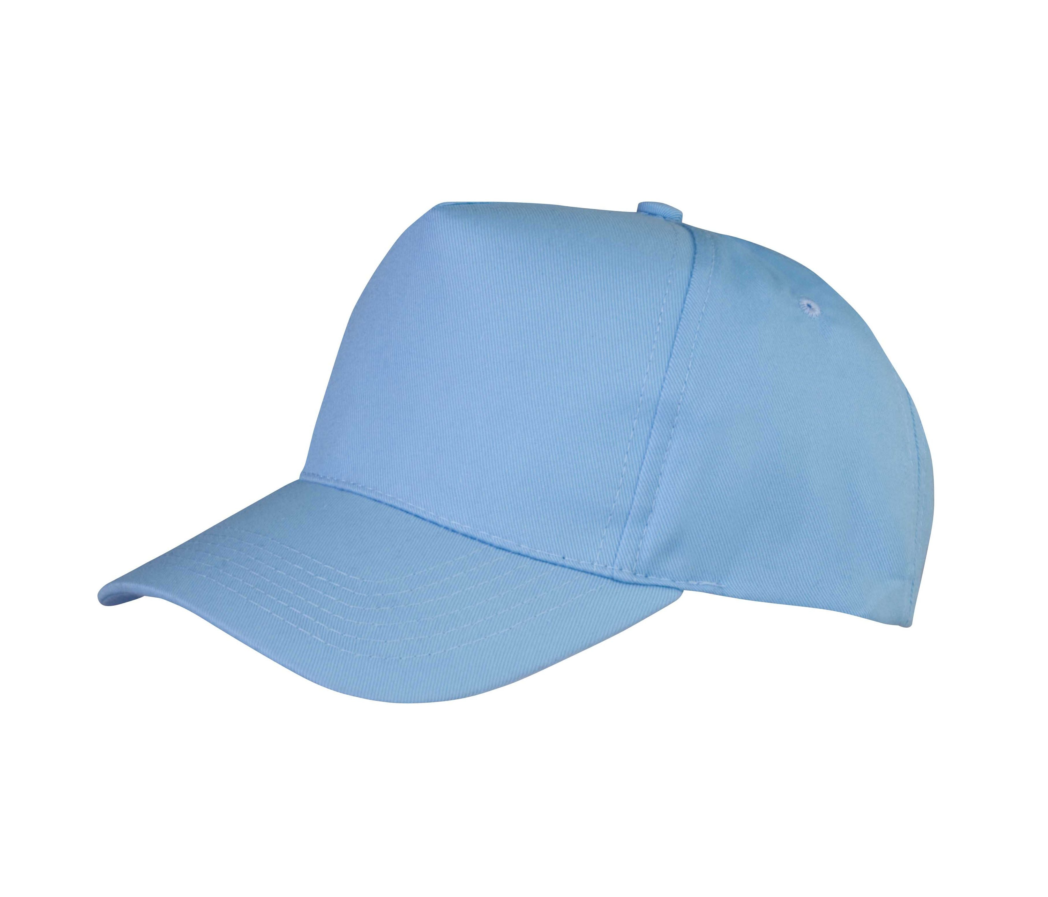 Casquette Boston 5 Pans - Sky