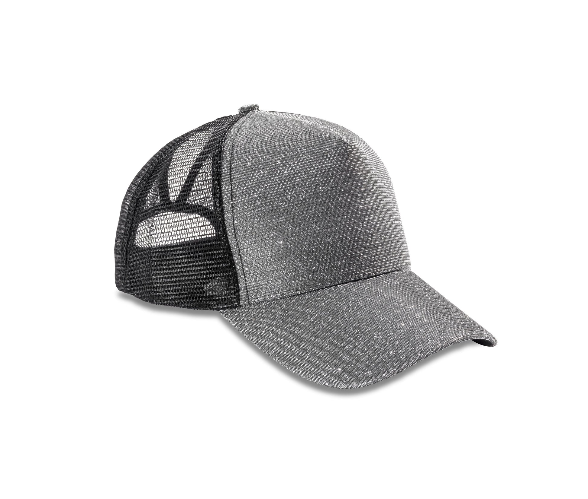 Casquette Américaine Pailletée - Silver