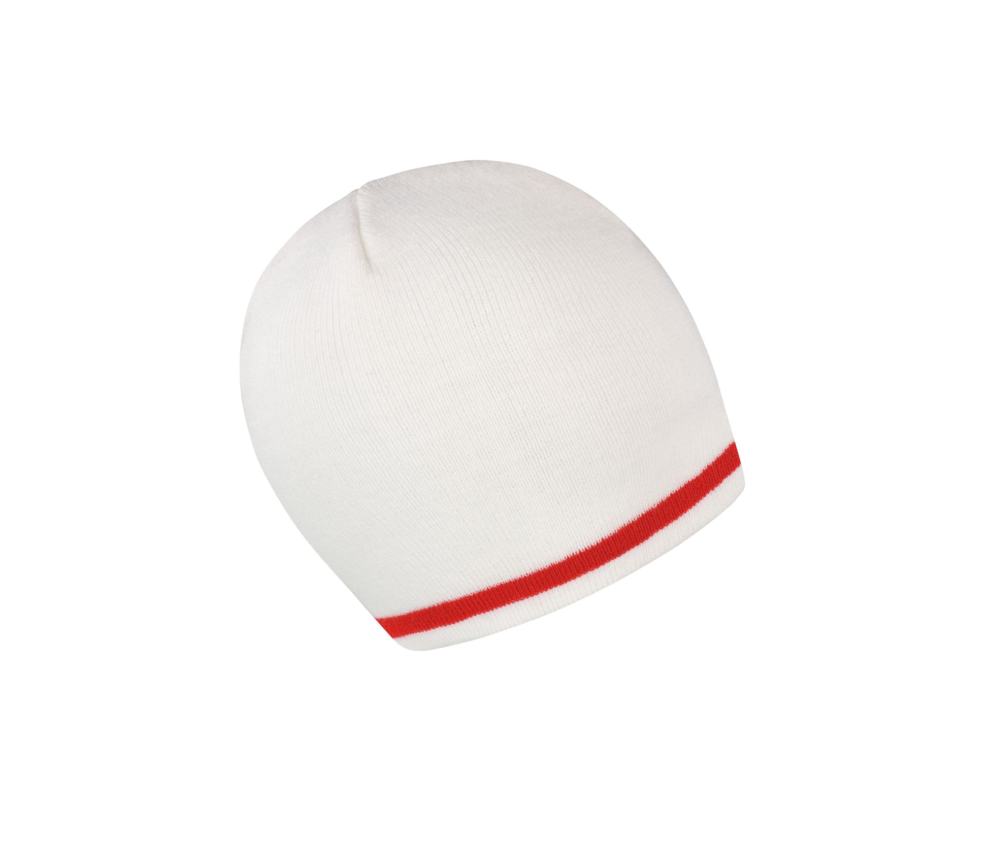 Bonnet National - White / Red